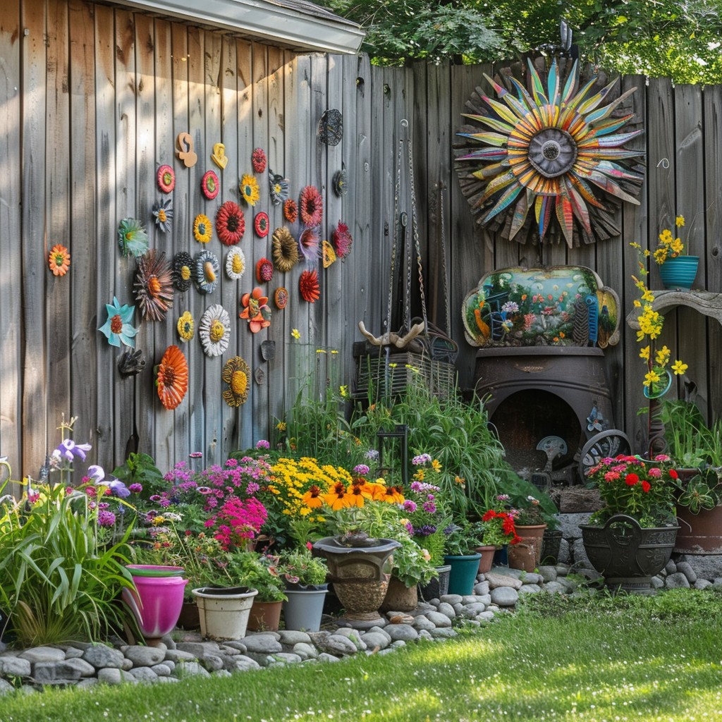 How to create a vibrant garden border with zinnias, daisies, and