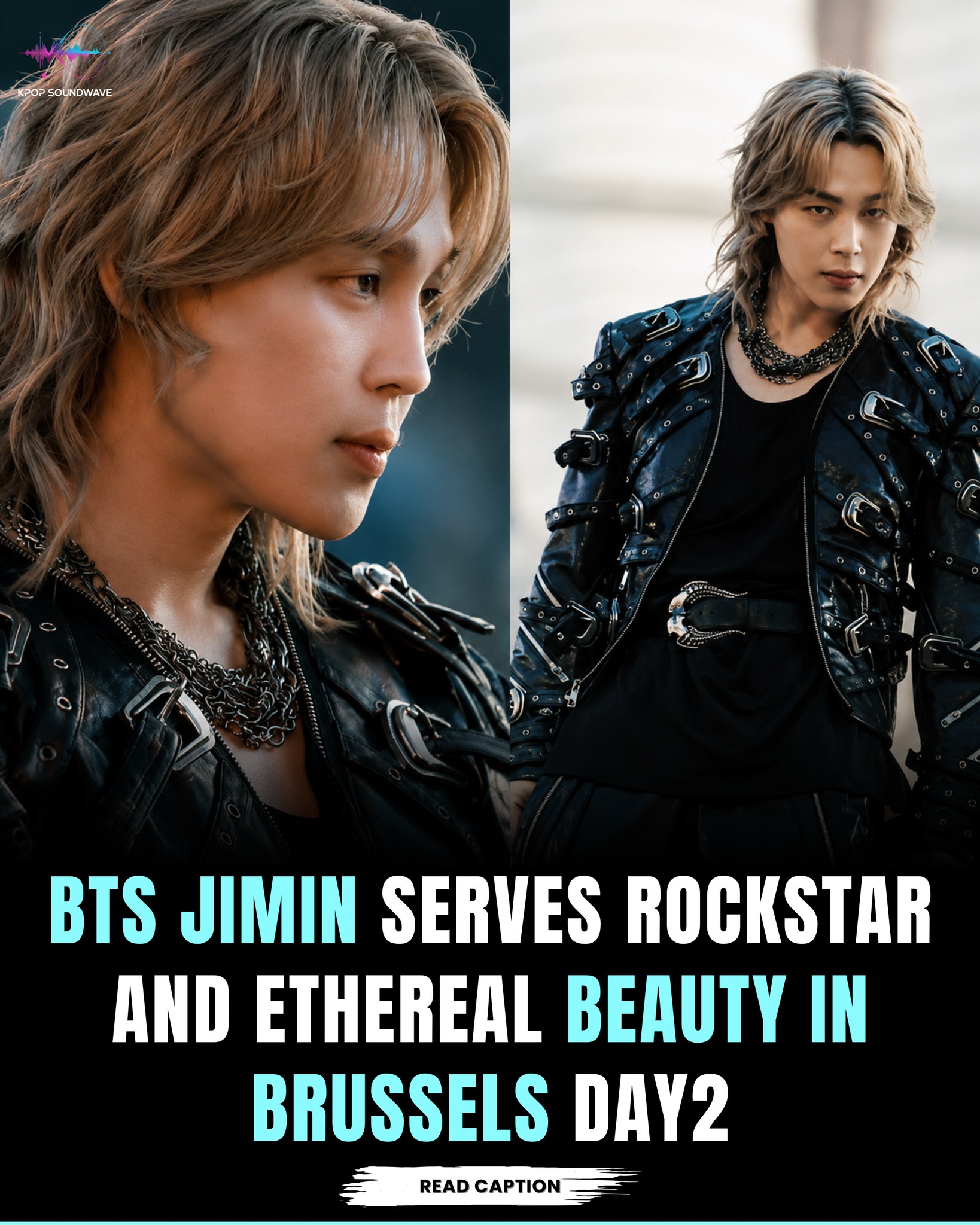 Jimin drew widespread admiration during the second day of BTS's