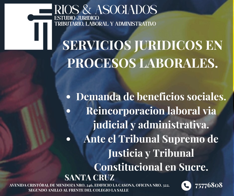Rios & Asociados Estudio Juridico | Santa Cruz de la Sierra