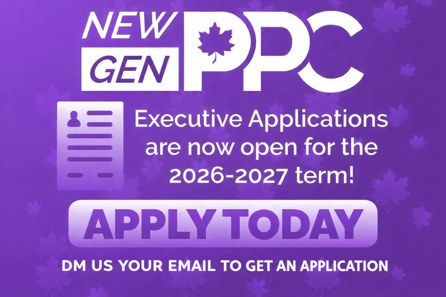New - Executive Applications for the 2026-2027 term are now open until ...
