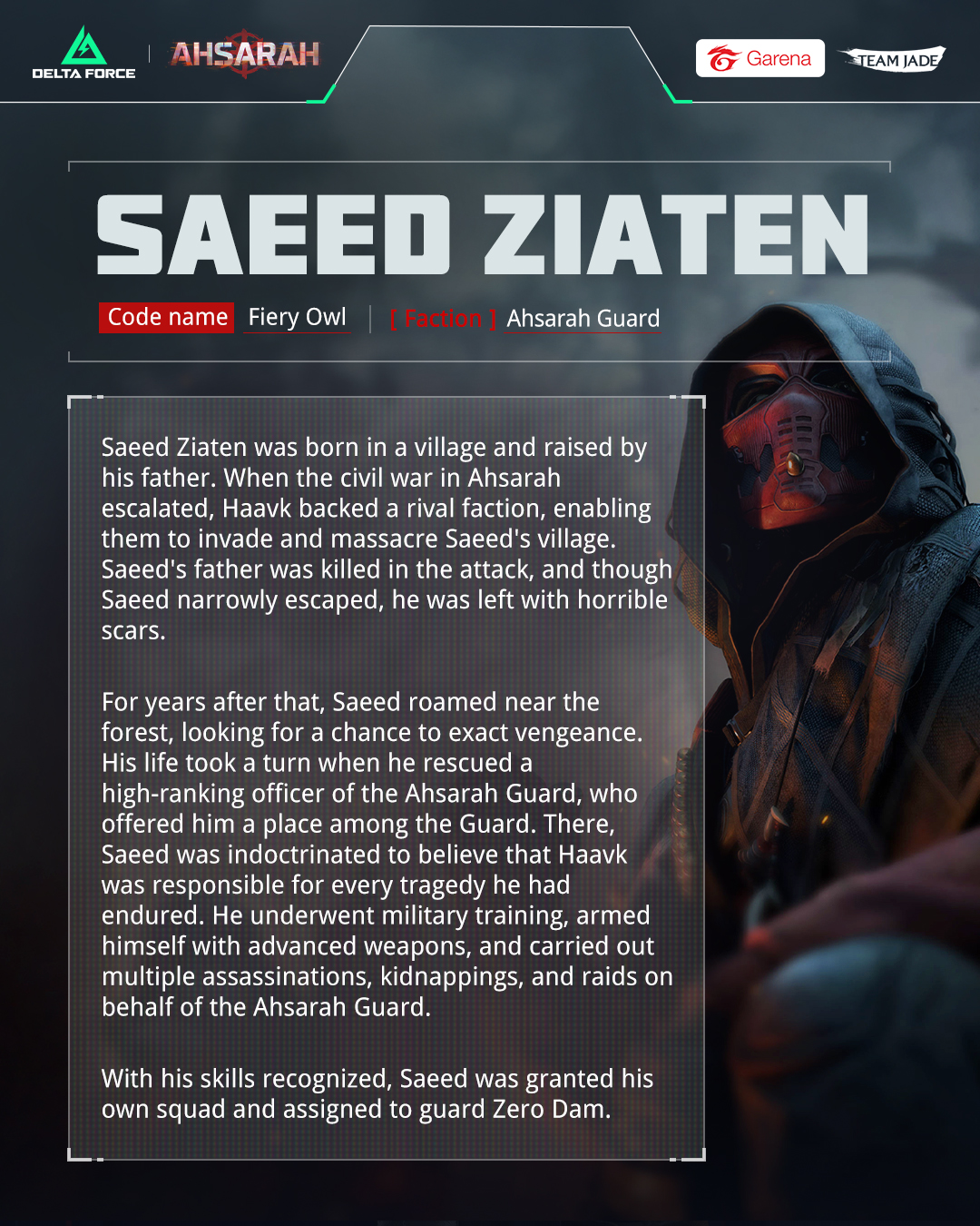 Garena - Cross his path at your own risk. 💥 Download here: https ...