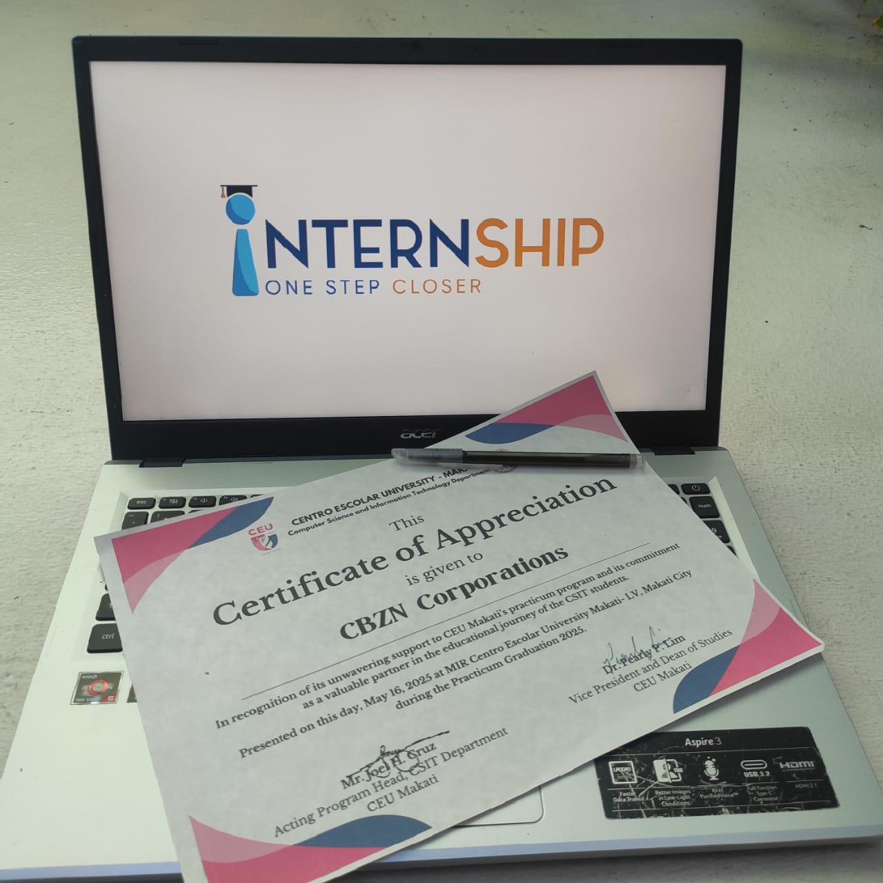 Internship - One Step Closer