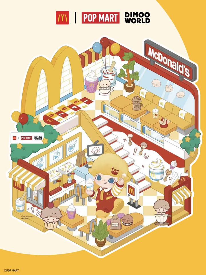 ART TOY Stories - McDonald‘s x DIMOO China Exclusive 🍟🍔 ... | Facebook