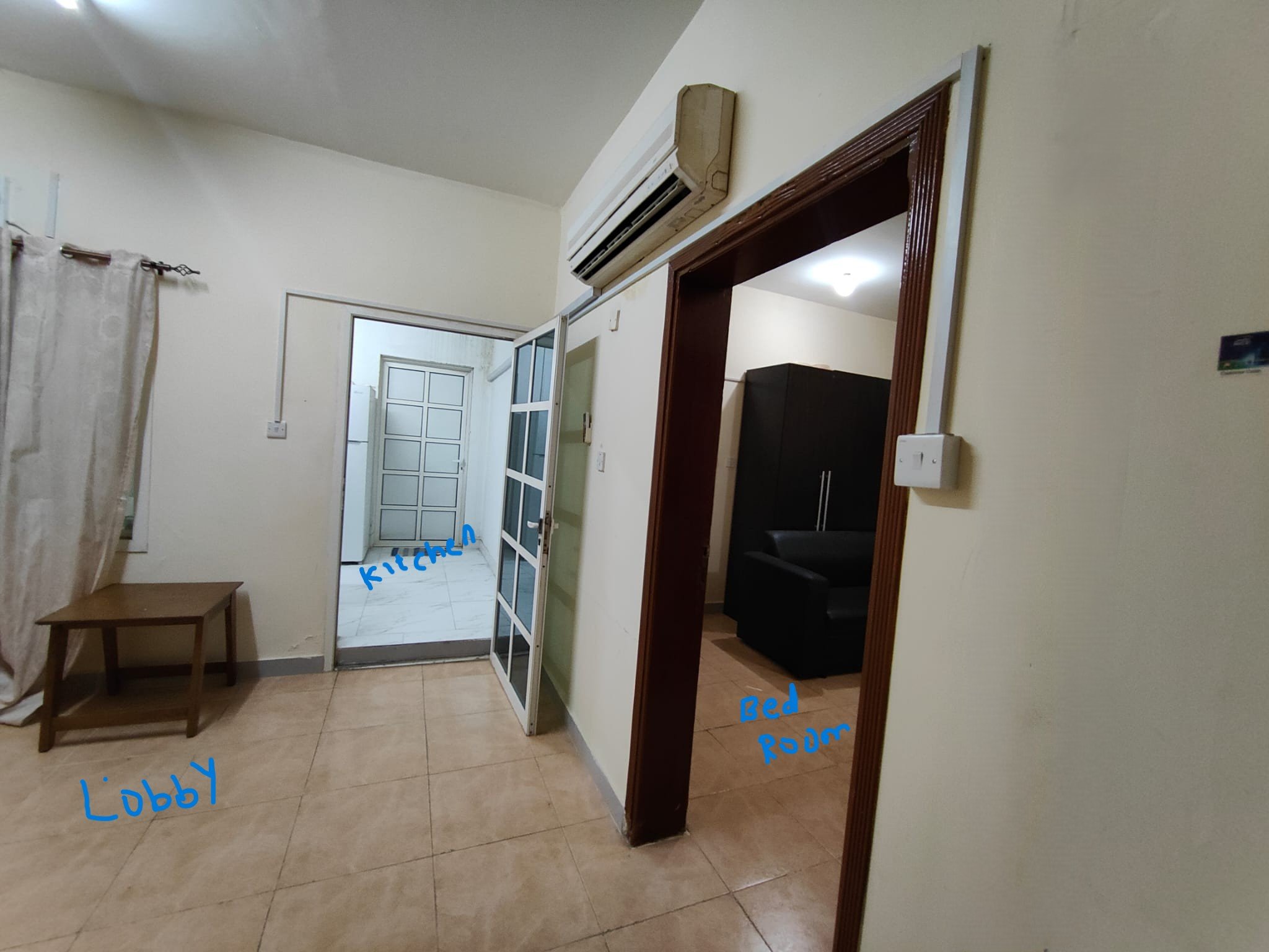 ROOM FOR RENT - CONCRETE / BED SPACE / PARTITION IN QATAR | Studio Room ...