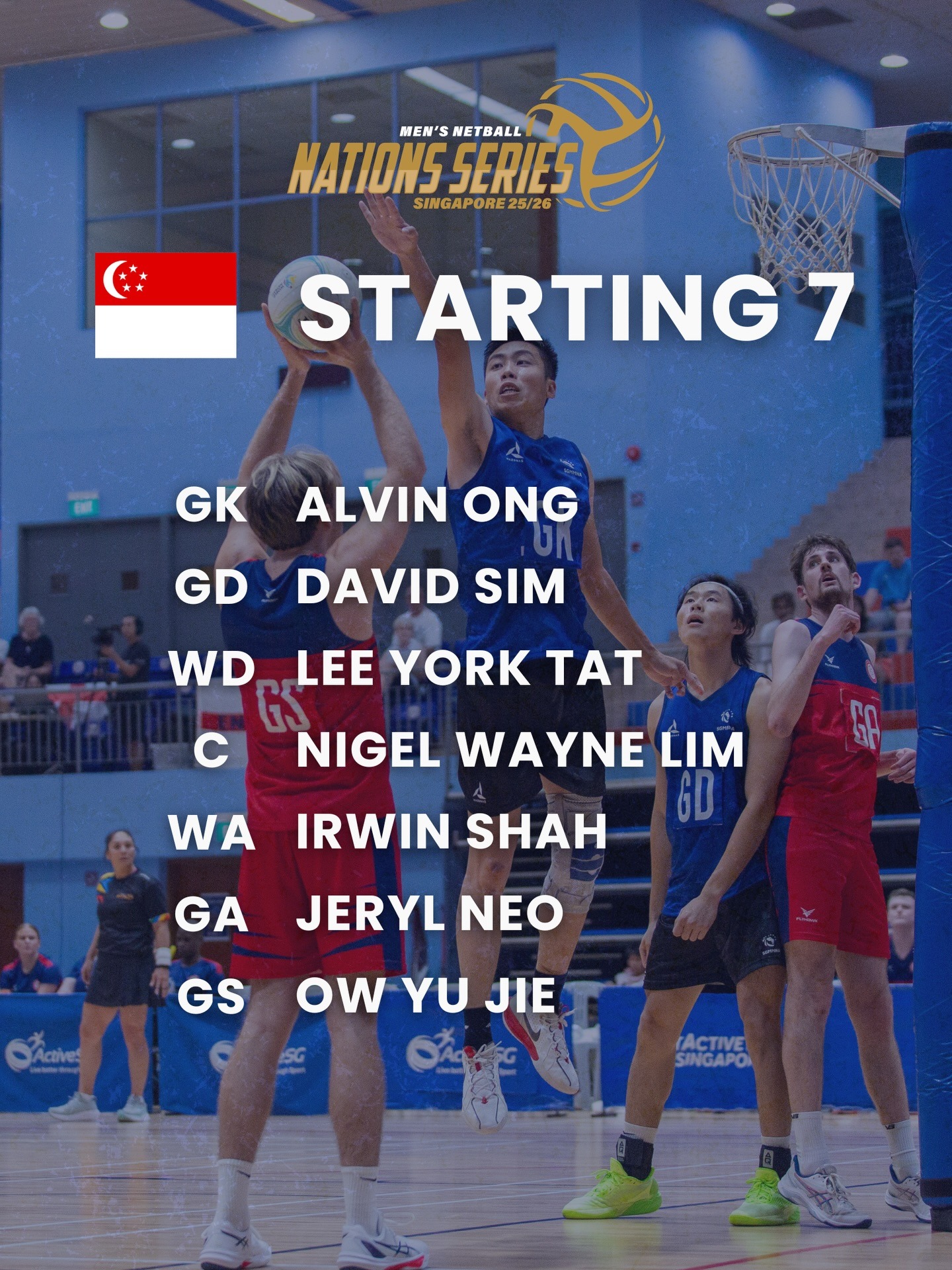 Men's Netball Nations Series Singapore 2026 | Facebook