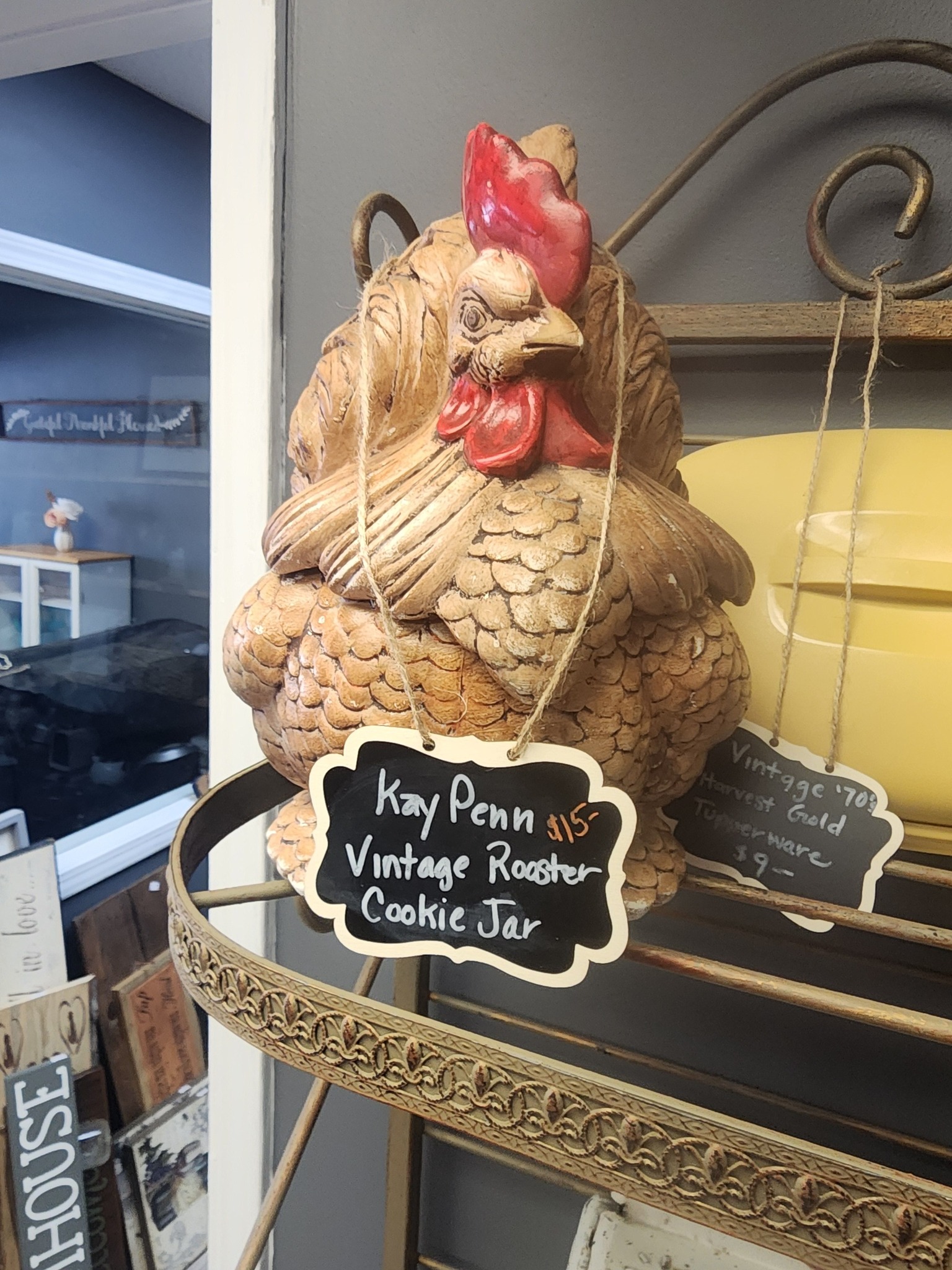 Heavenly - Sold! Kay Pen Vintage Rooster Cookie Jar $15 | Facebook