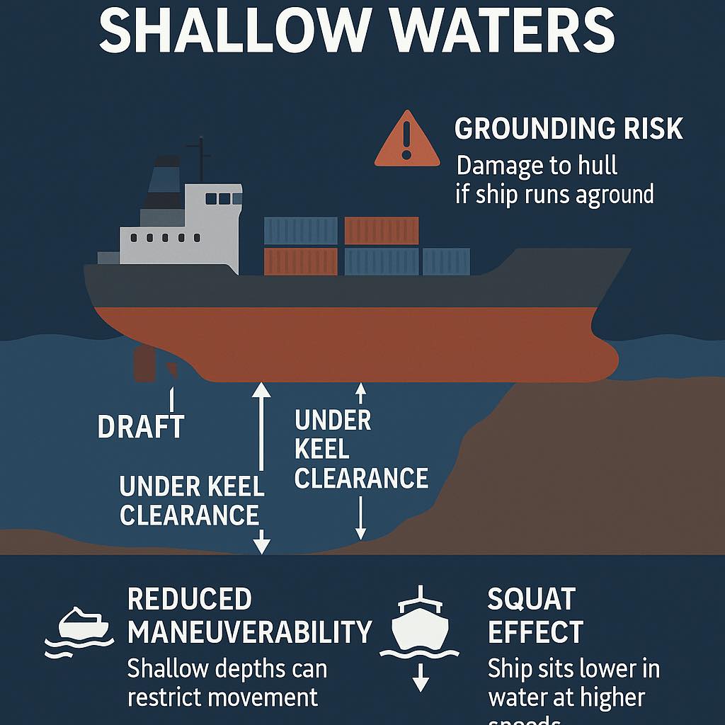 ShipSmith - 🚢 For a ship’s captain, shallow waters are not... | Facebook