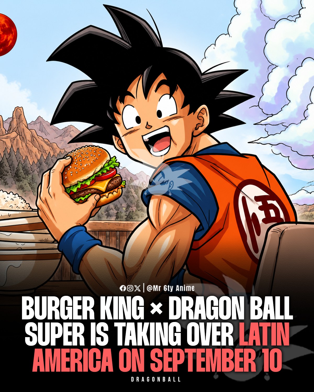 Burger King x Dragon Ball Super collaboration expands to Latin