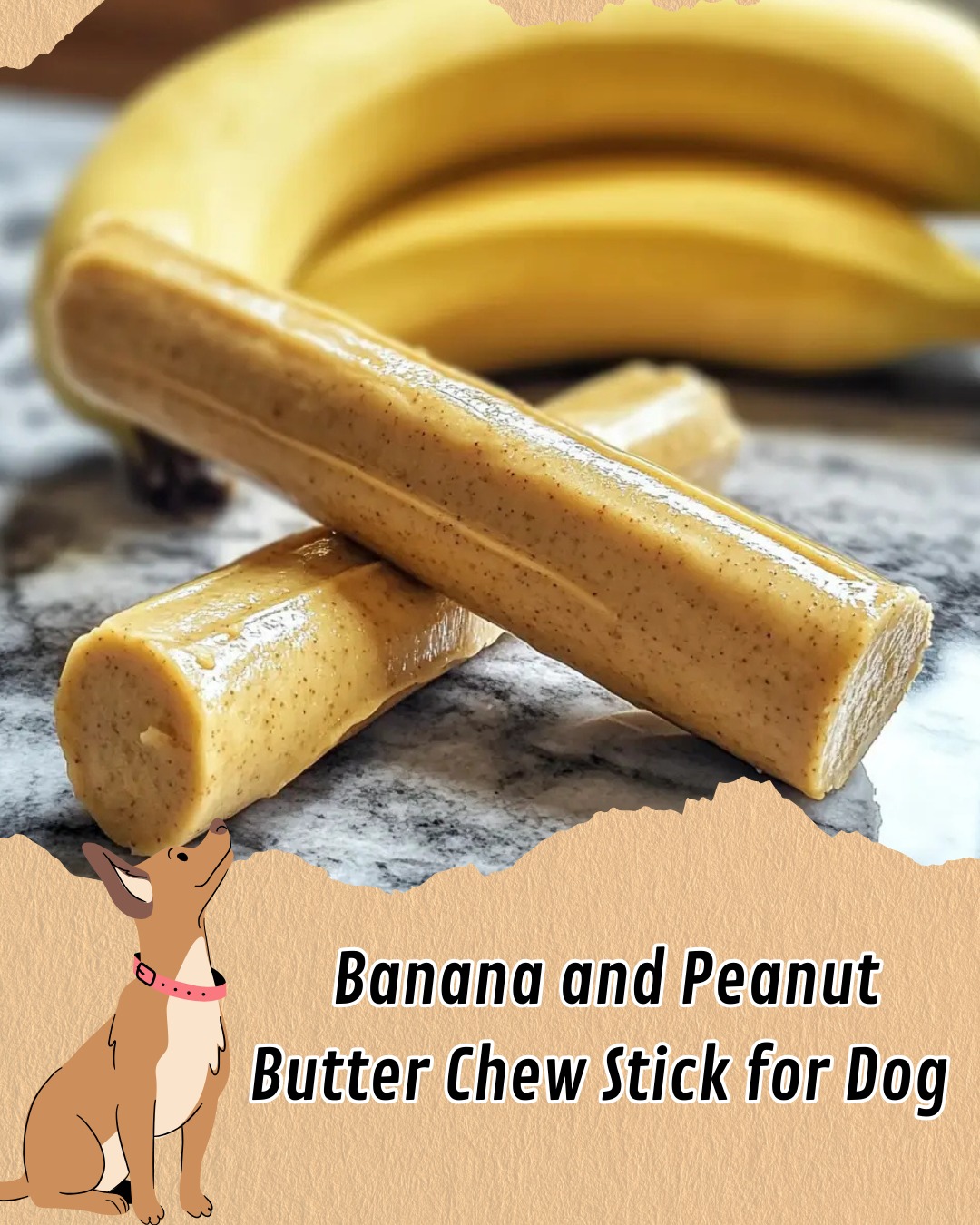 Snapshot of Homemade Cream Cheese And Banana Sticks For Dogs