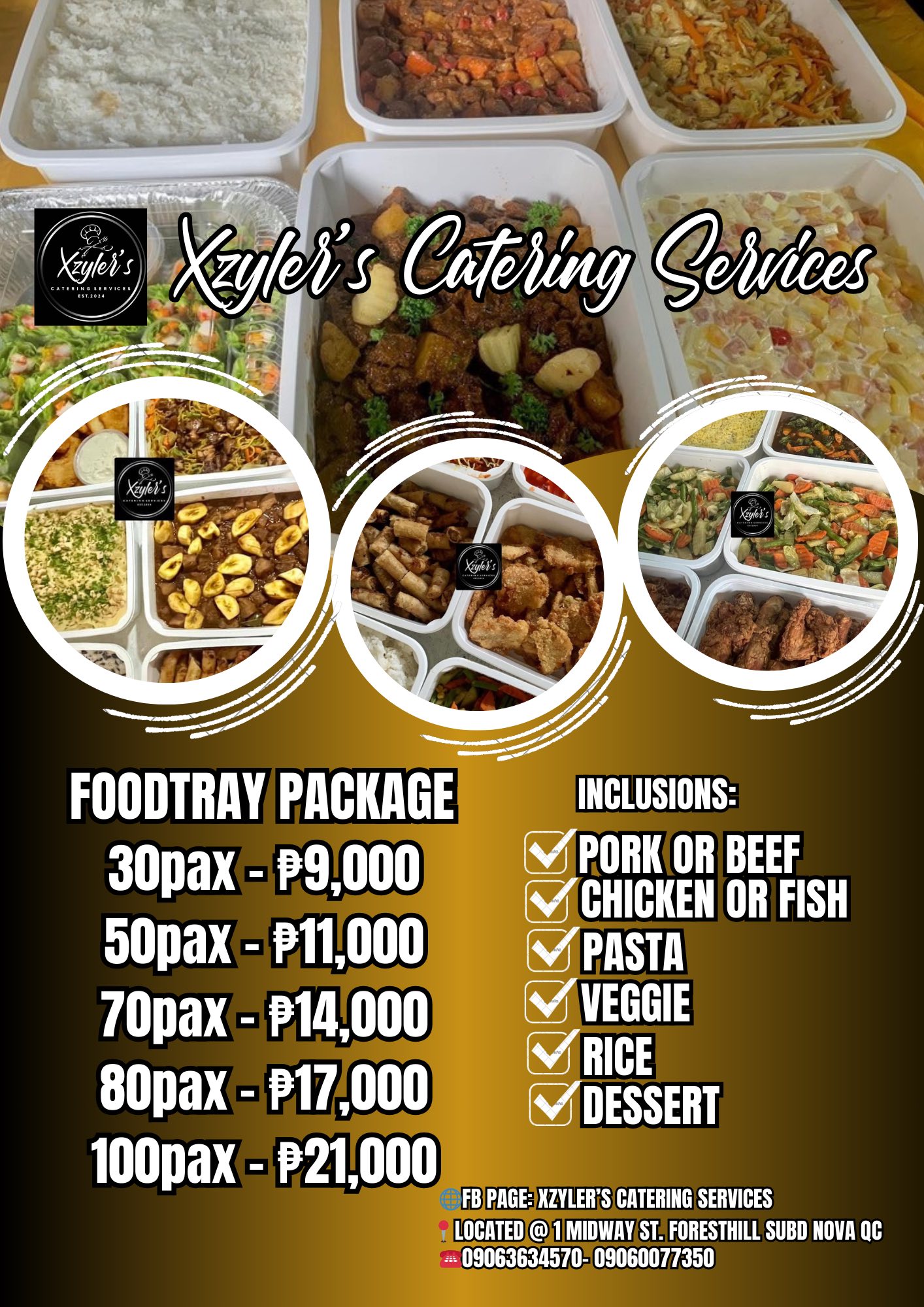 Xzyler’s Catering Services... - Xzyler’s Catering Services