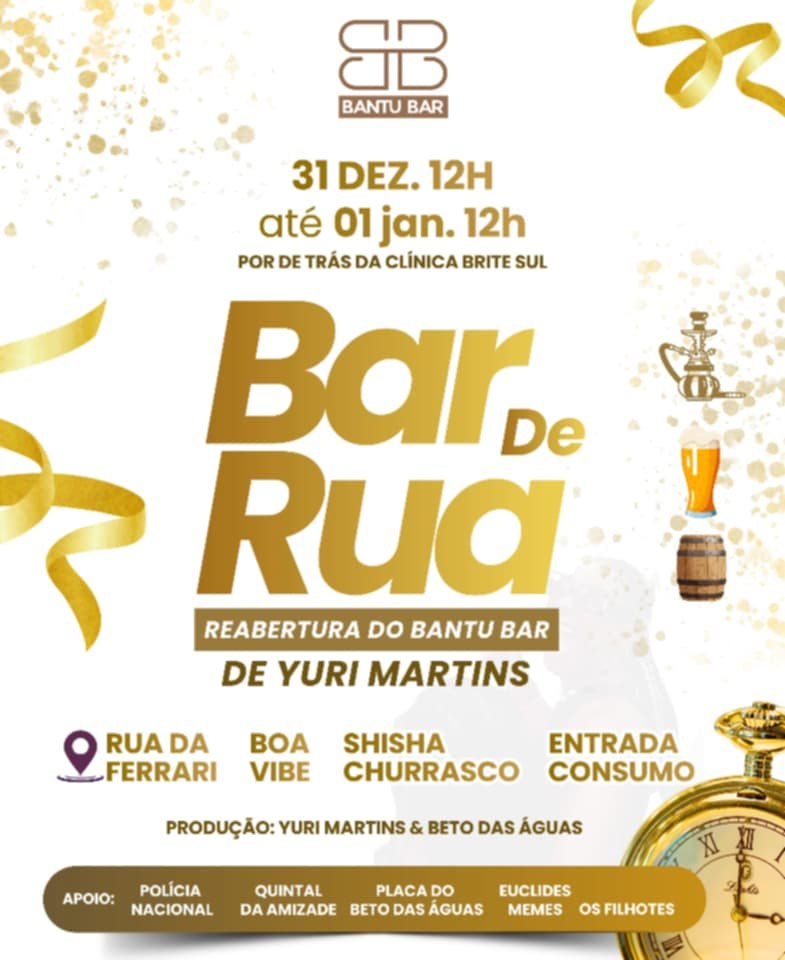 Francis - 📅 Dia 31 de Dezembro de 2025 avançamos com Bar de Rua 🍻 🍺 ...