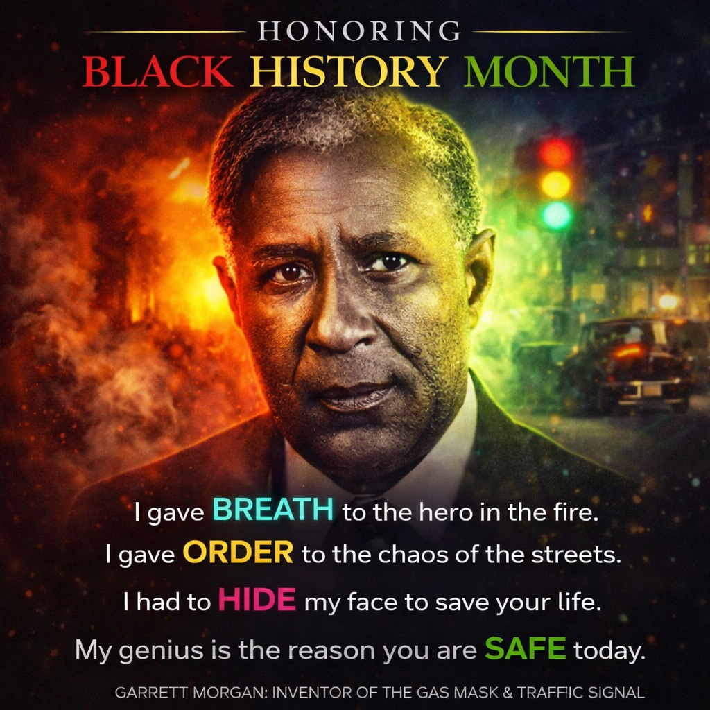 Ikemefuna - Garrett Morgan: The Genius Who Saved the World in Secret 🛡️ ...