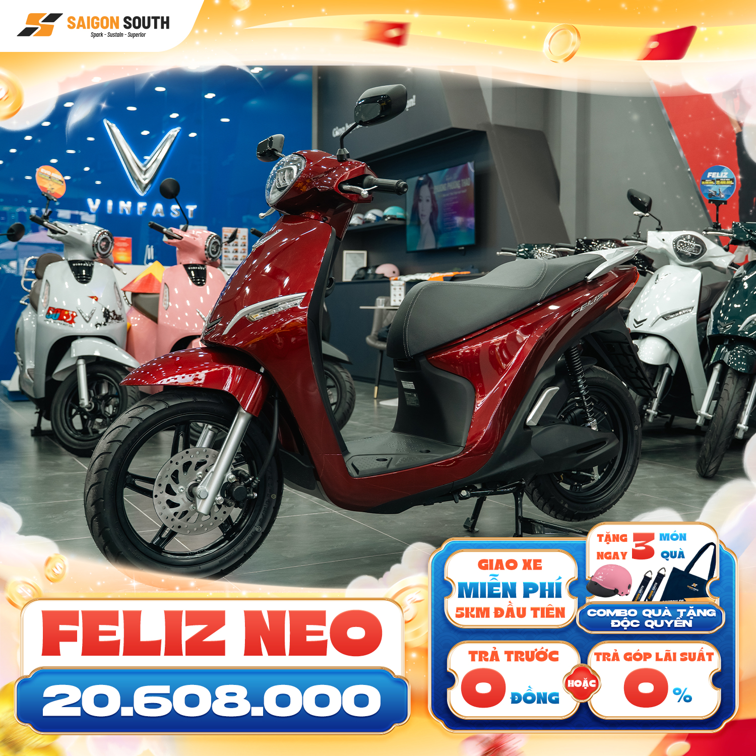 VINFAST - Mua sắm xe máy điện VinFast qua Shopee Mall VinFast Saigon ...