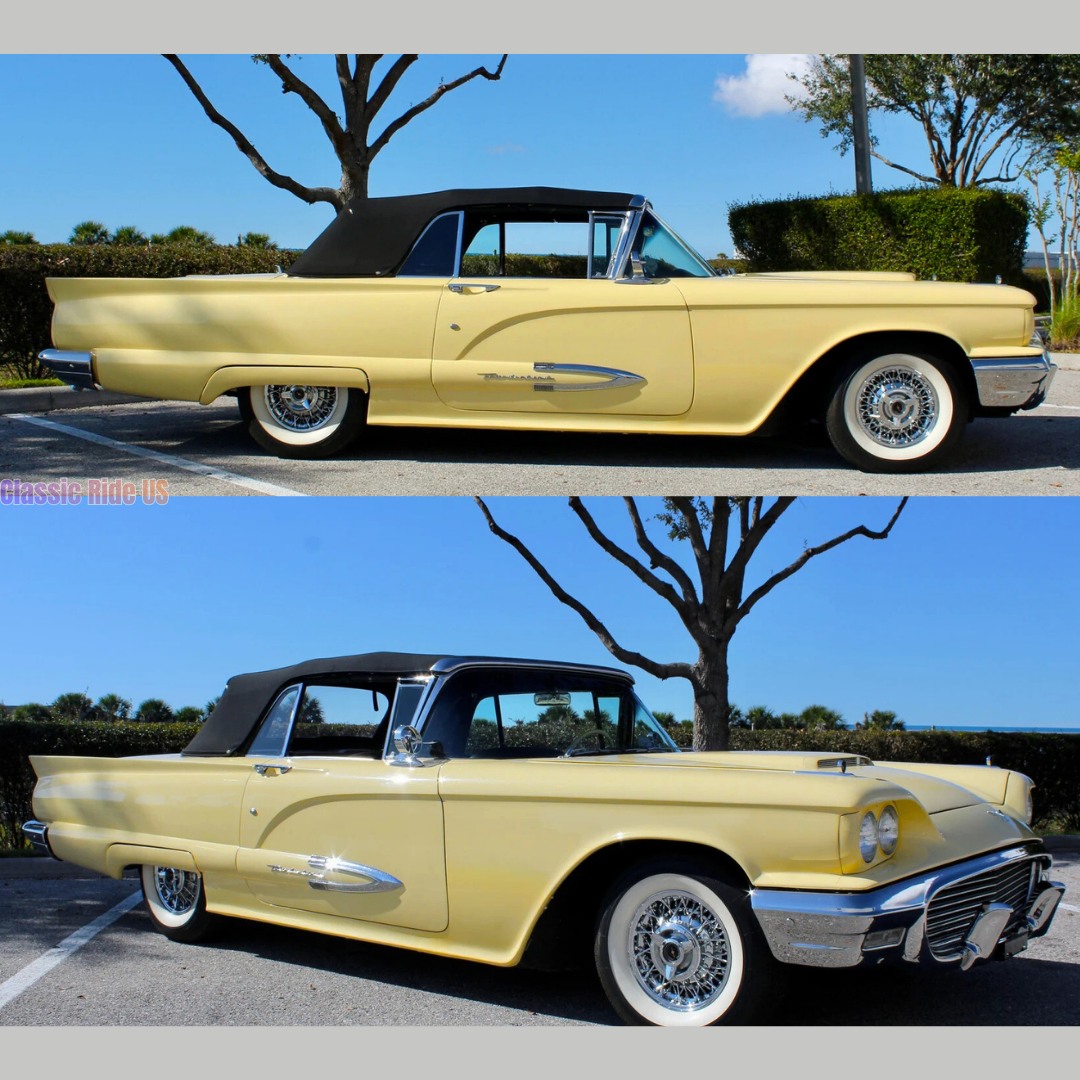 What is the history of my 1959 Cordovan Thunderbird convertible?
