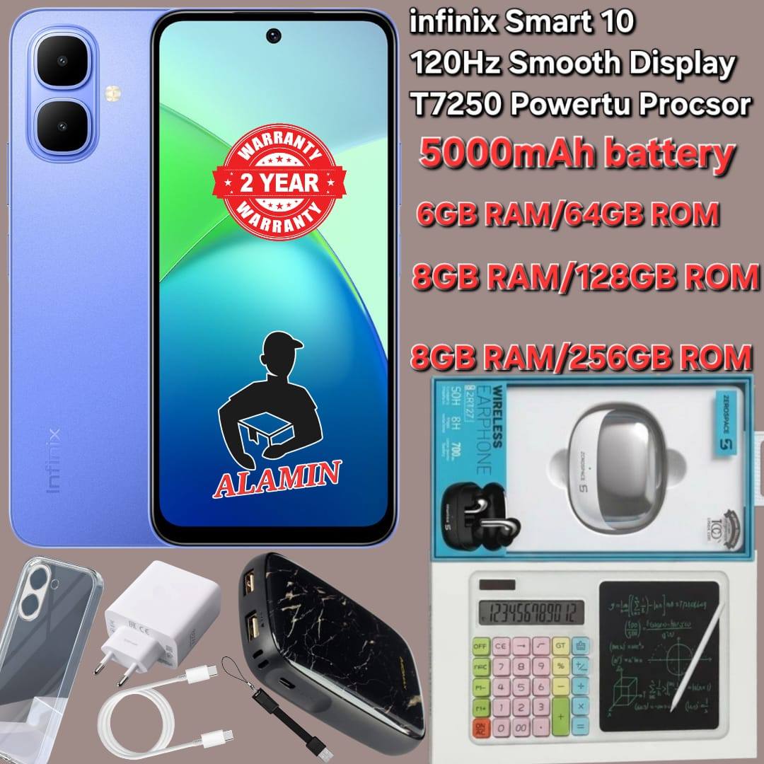 Infinix Smart 10 Combo
