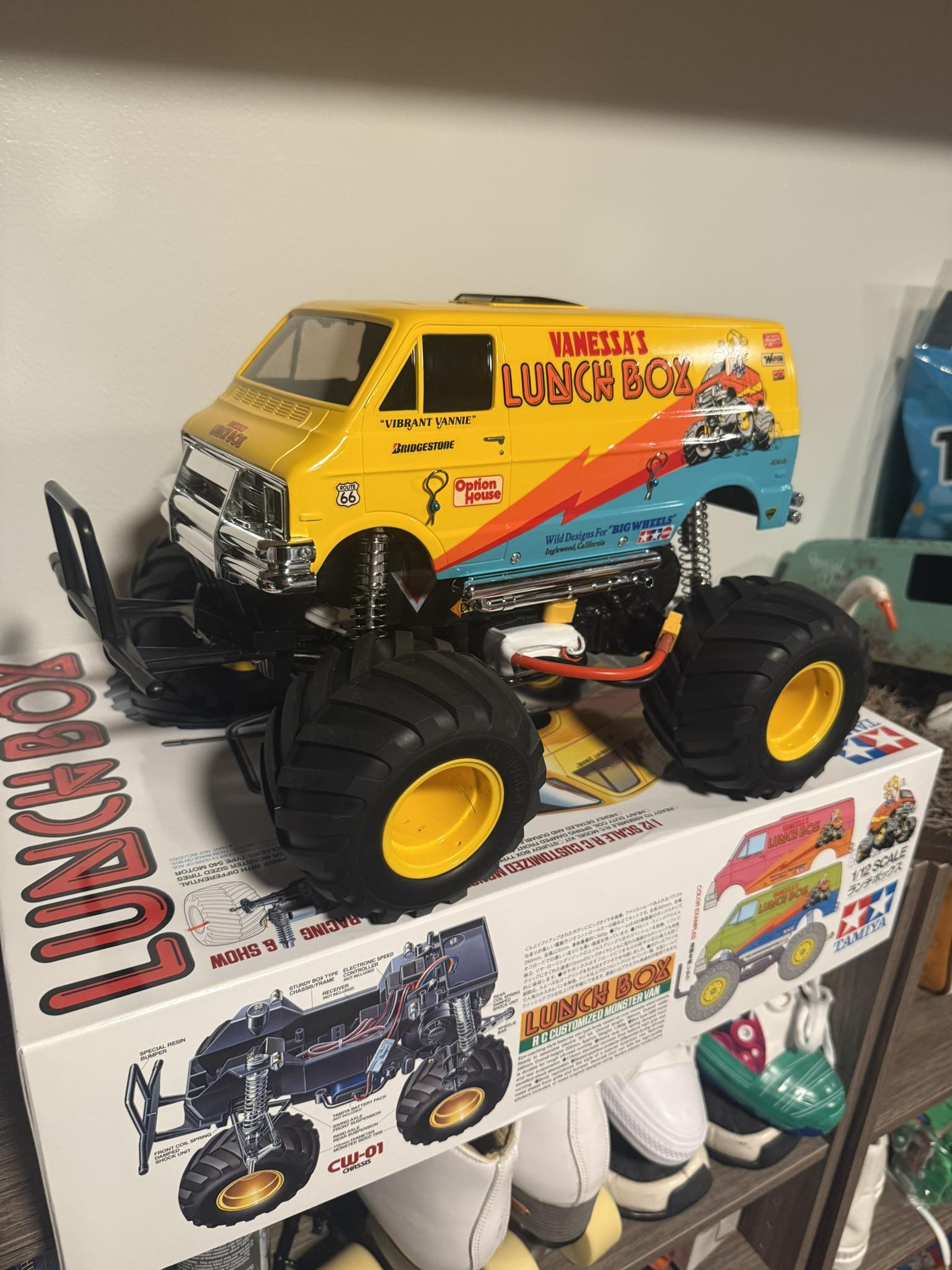 Tamiya Enthusiasts Share Life-Size Replica of Vanessa's Lunchbox