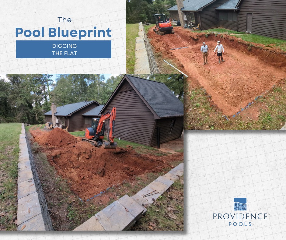 Providence - The Pool Blueprint Step 2: Digging the Flat Before ...