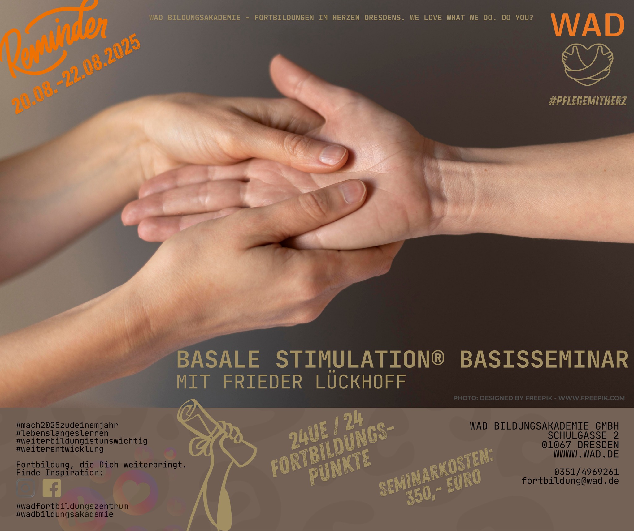 WAD - 💙 Entwicklung begleiten – Begegnung gestalten 🤲 . In ca. drei ...