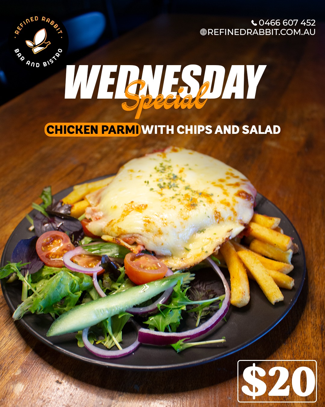 Refined Rabbit Bar and Bistro | Perth WA