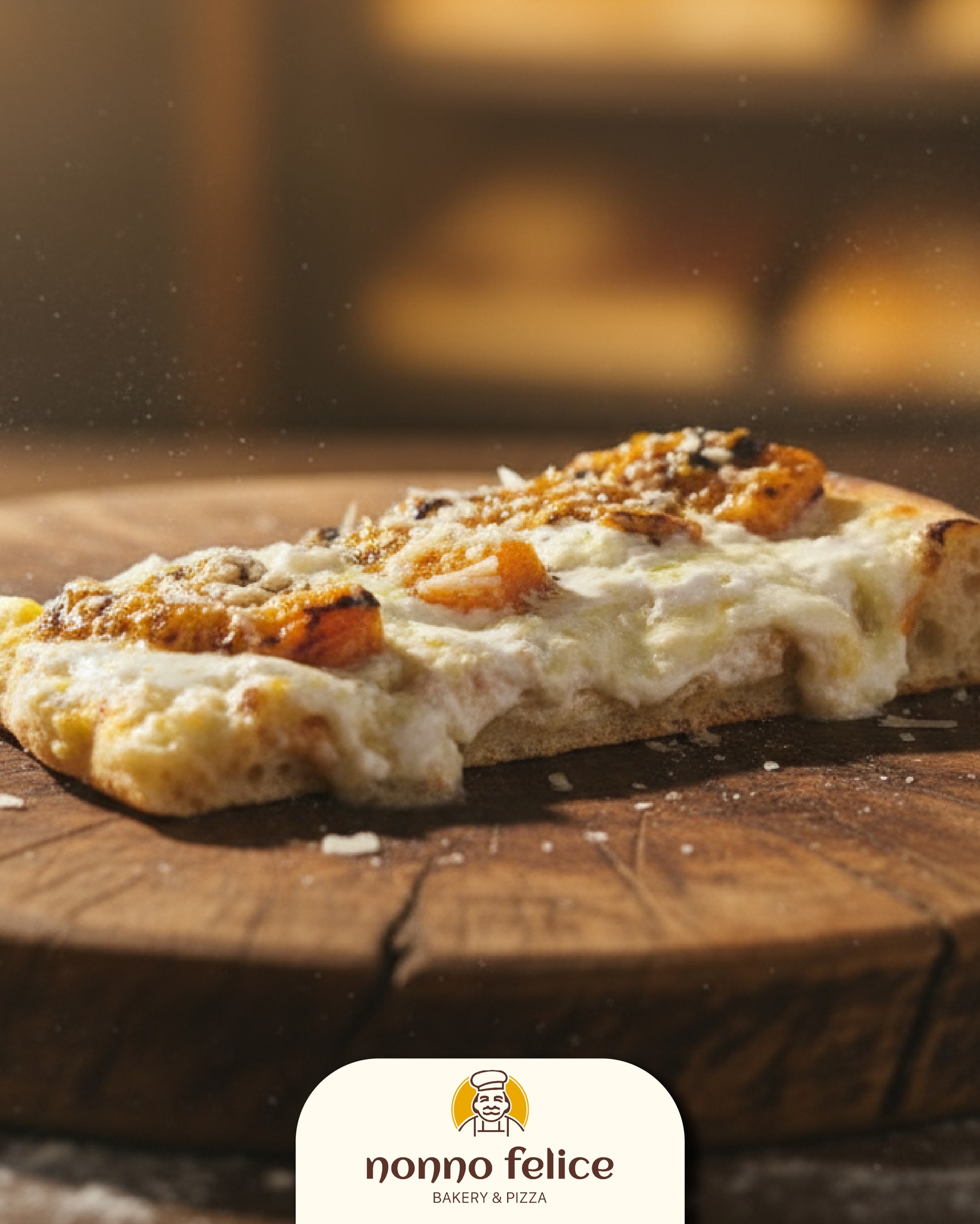 Soffice sotto, cremosa... - Nonno Felice Bakery & Pizza | Facebook