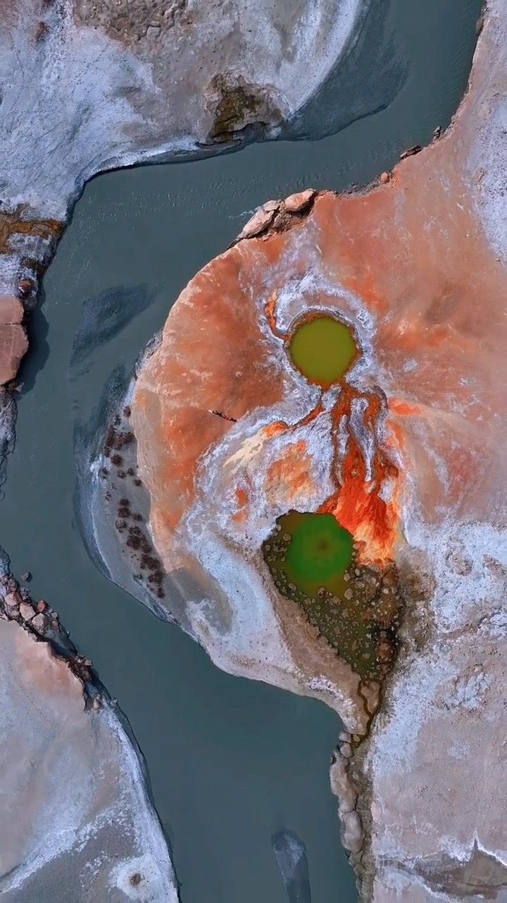 Vulcaniya - “The Eye of the Pamirs! Muji Crater. Xinjiang,... | Facebook
