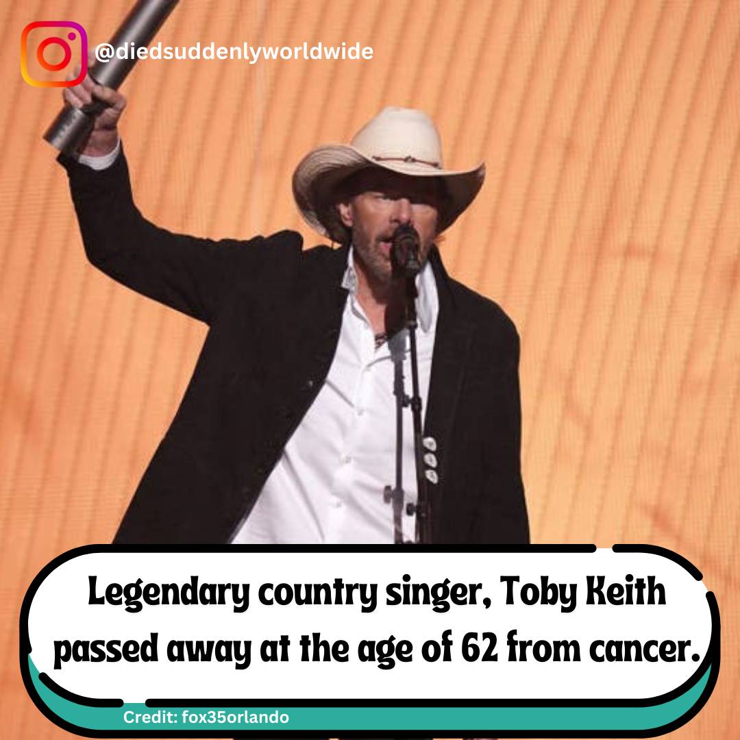RIP - R.I.P Toby Keith Legendary country singer, Toby Keith passed away ...