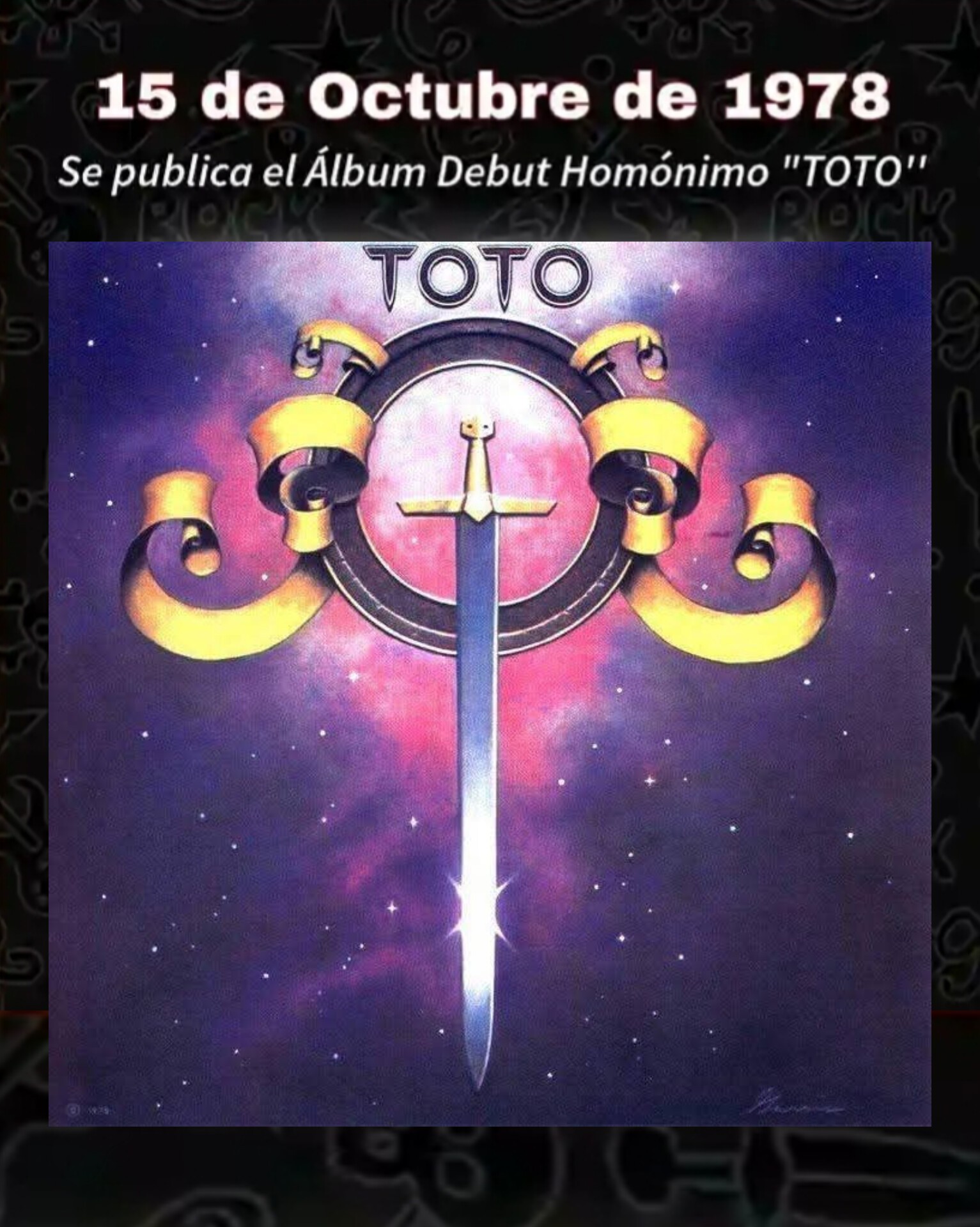 🎸 En 1978, el mundo conoció a Toto con un debut que dejó huella