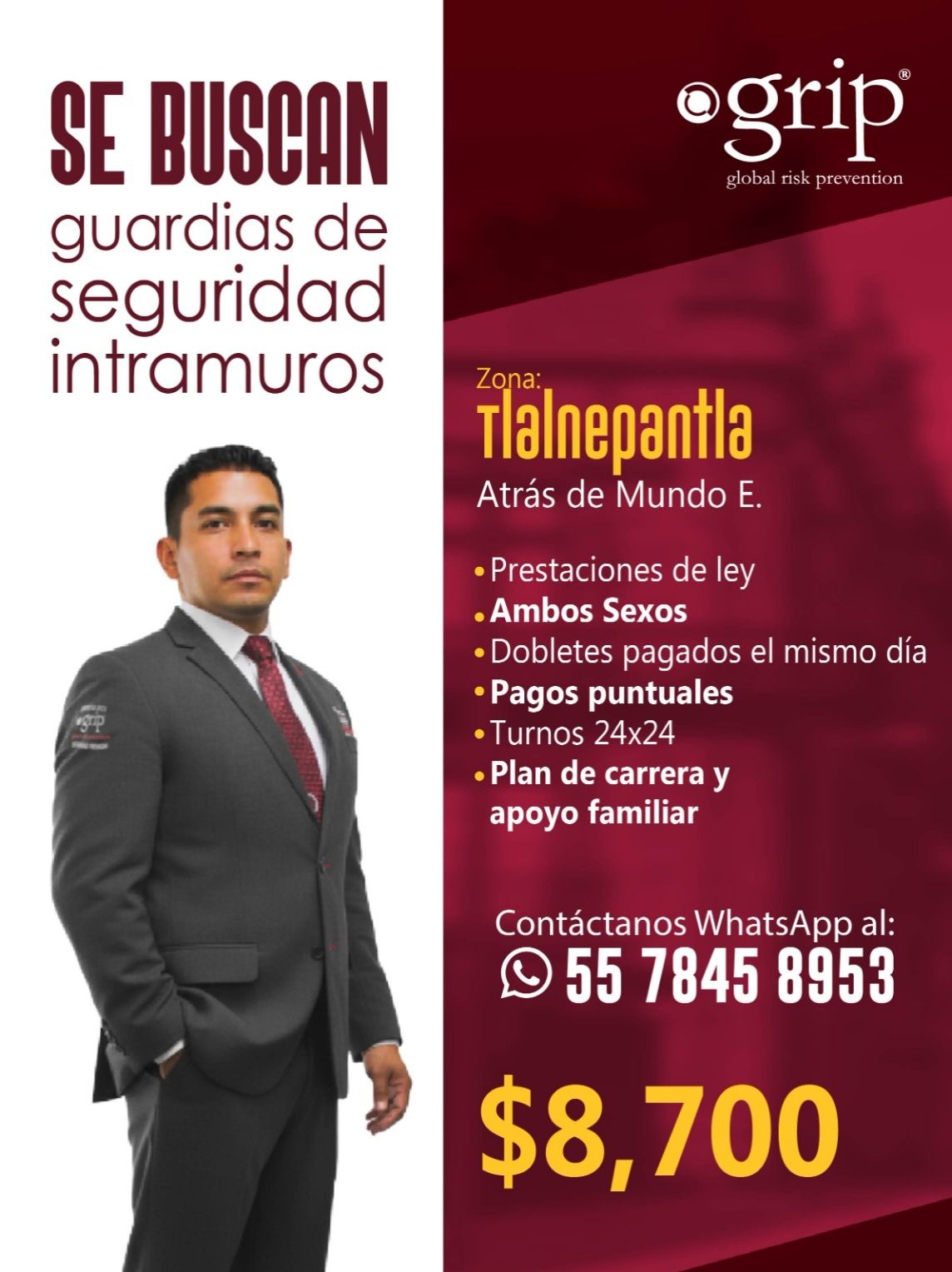 Seguridad privada Cdmx y Edomex | 👮‍♂ ¡CONTRATACIÓN INMEDIATA | Facebook