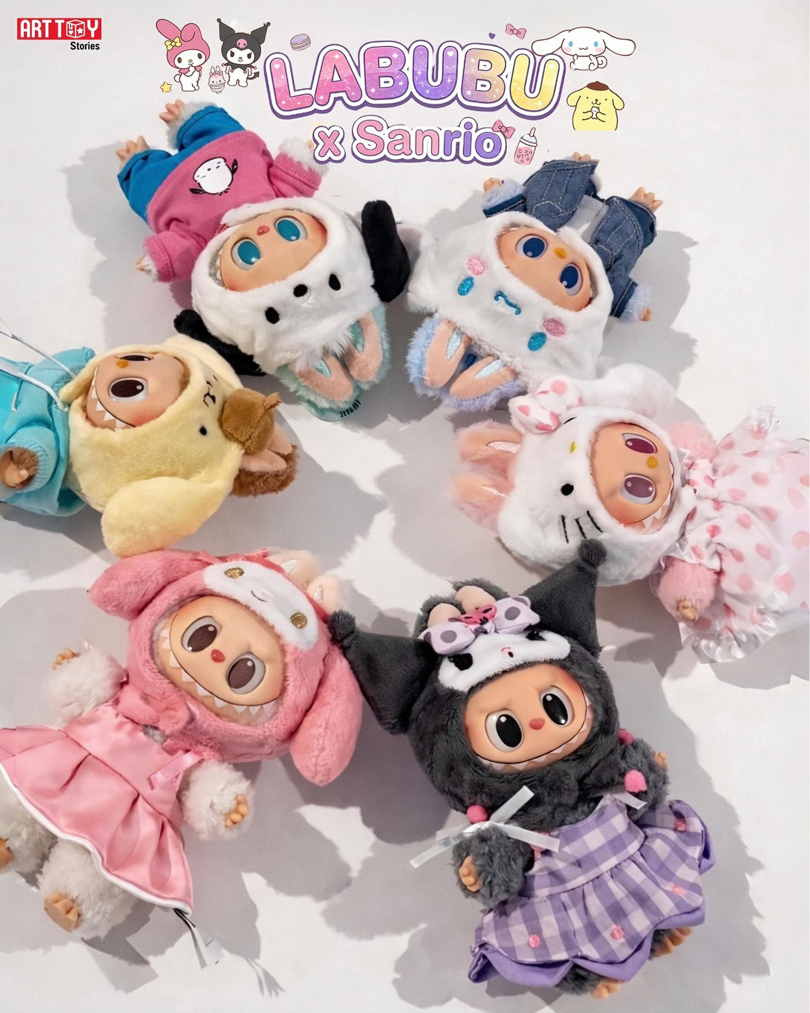 ART TOY Stories - พวงกุญแจ LABUBU x Sanrio คอลใหม่ 💖 ... | Facebook