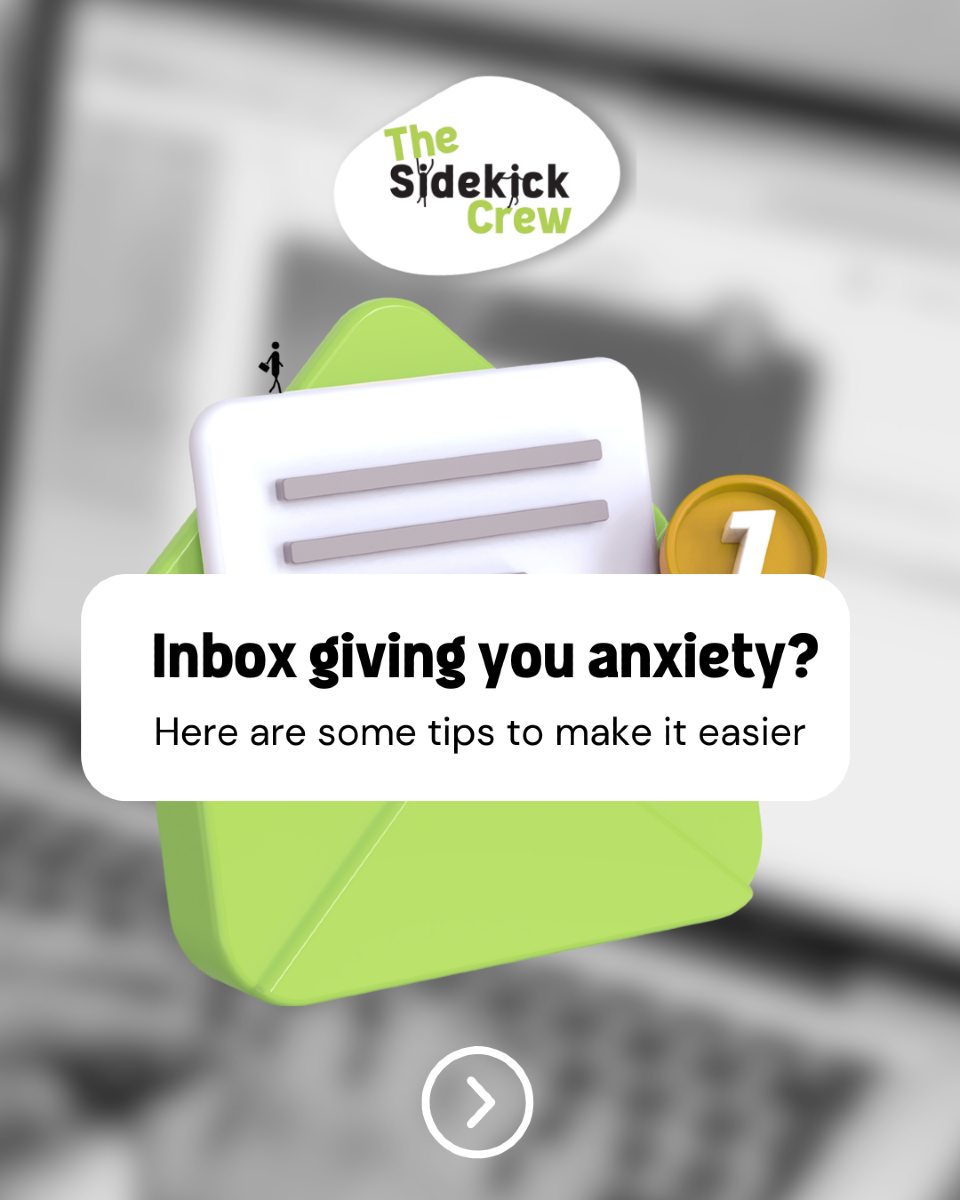 📬 Inbox giving you anxiety? A VA can... - The Sidekick Crew | Facebook