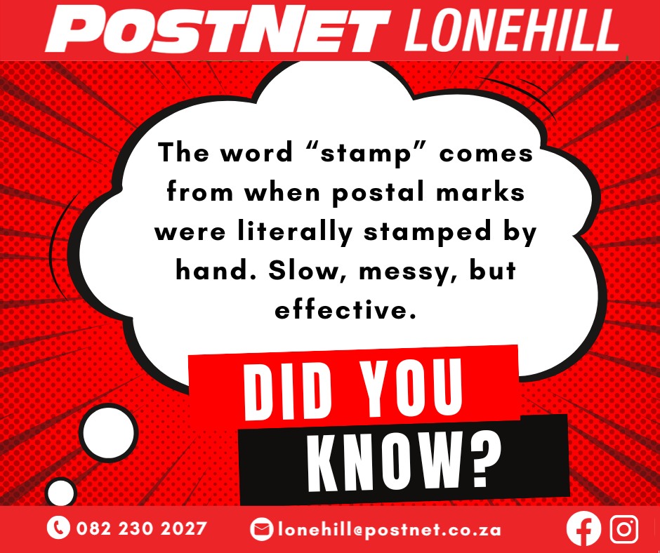 PostNet - Before automation, every postal mark was made the old ...