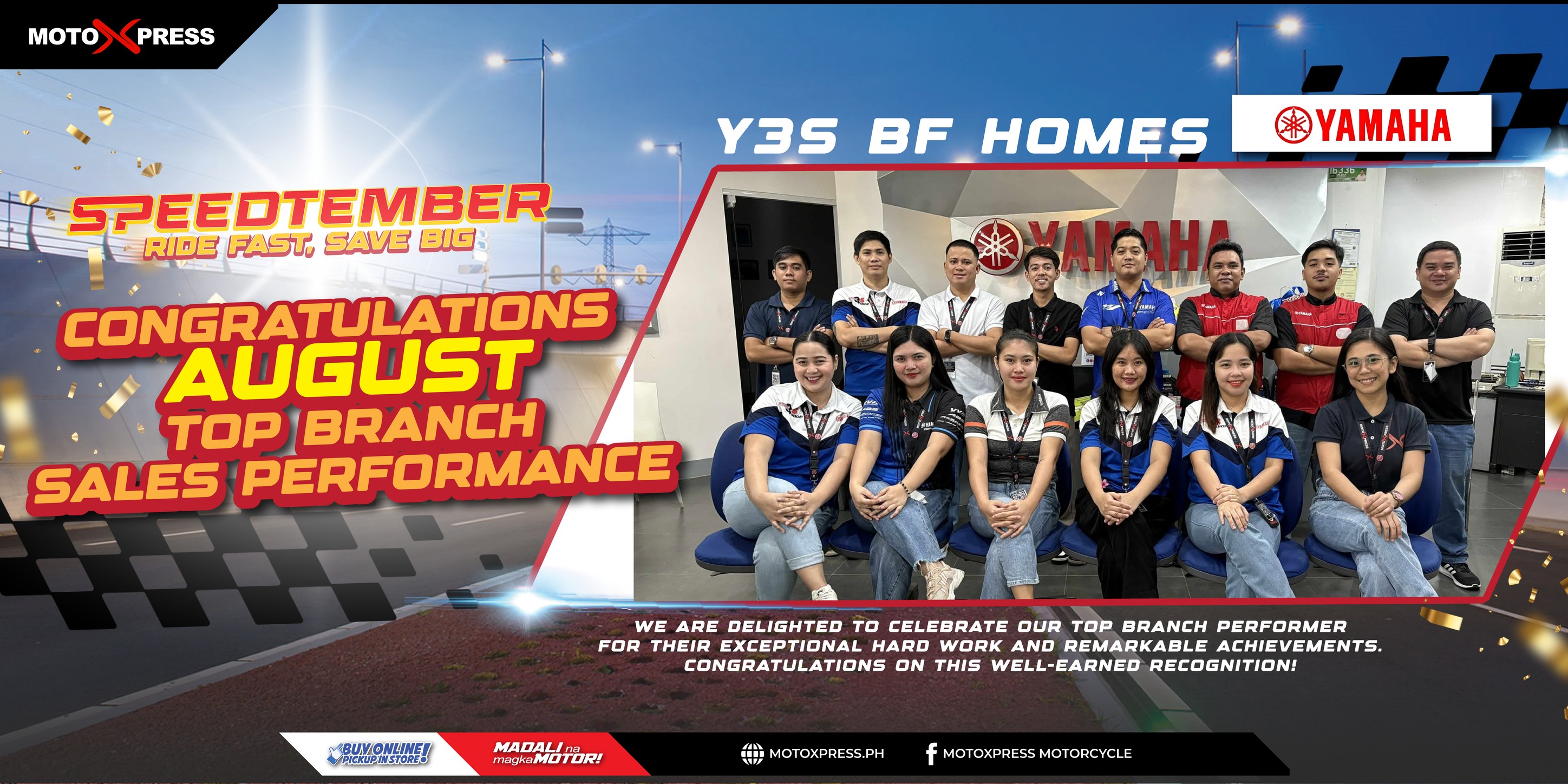 Congratulations to Yamaha 3S Shop... - Motoxpress Motorcycles | Facebook