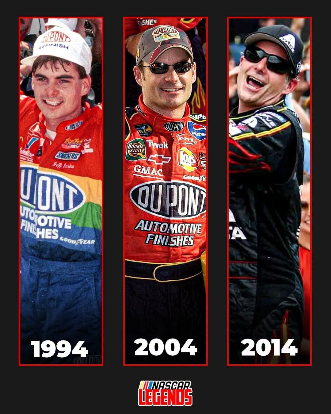 Brickyard 400 winners Gordon and Johnson