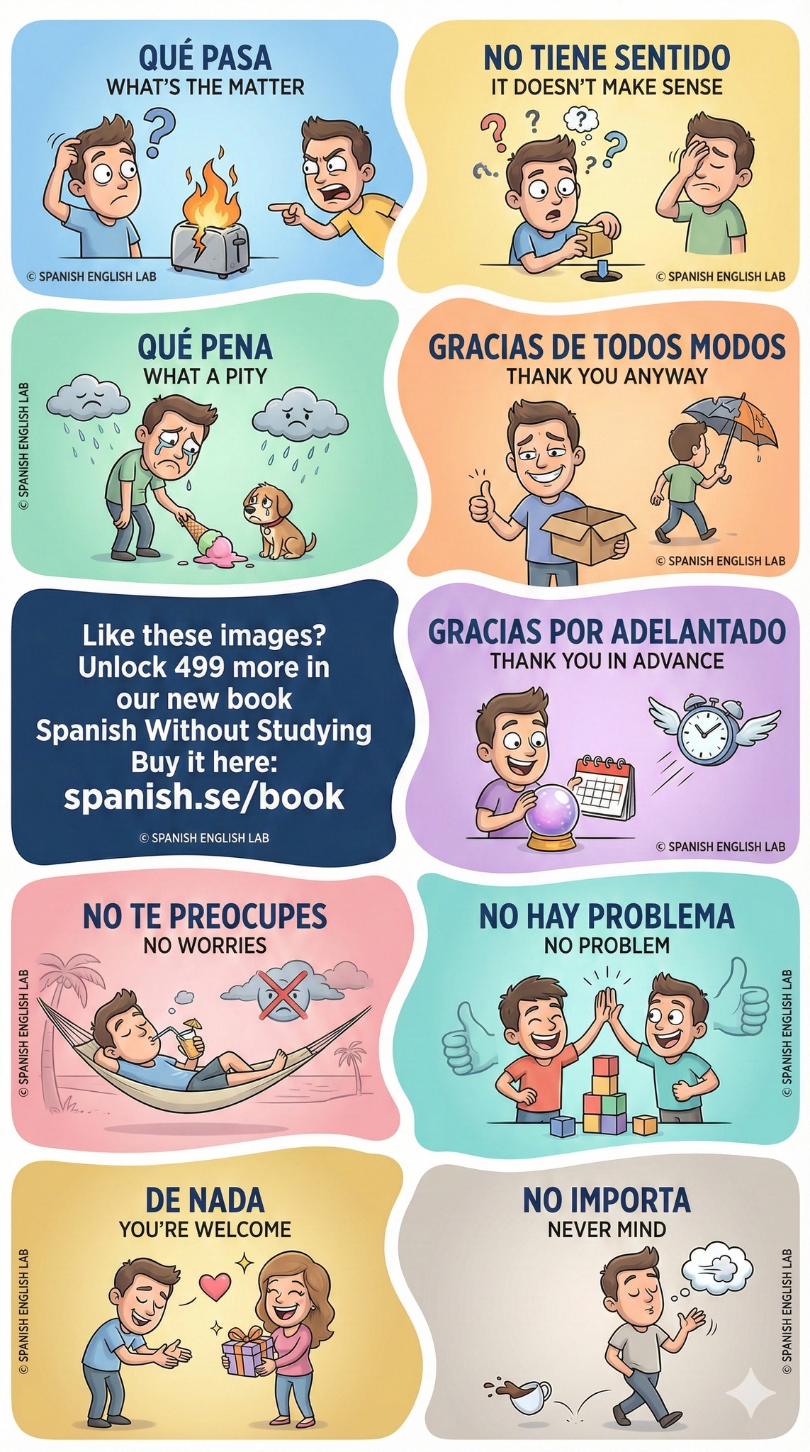 Spanish - Easy Daily Spanish Phrases - Beginner in Spanish? Subscribe ...