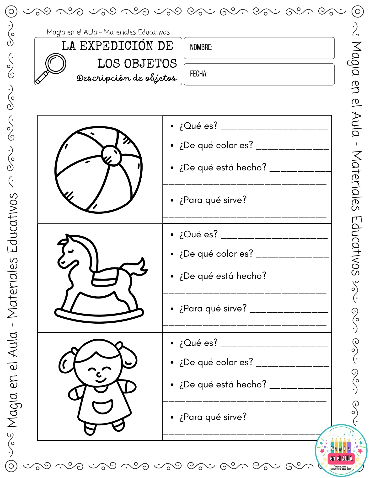 Magia en el aula - Materiales Educativos