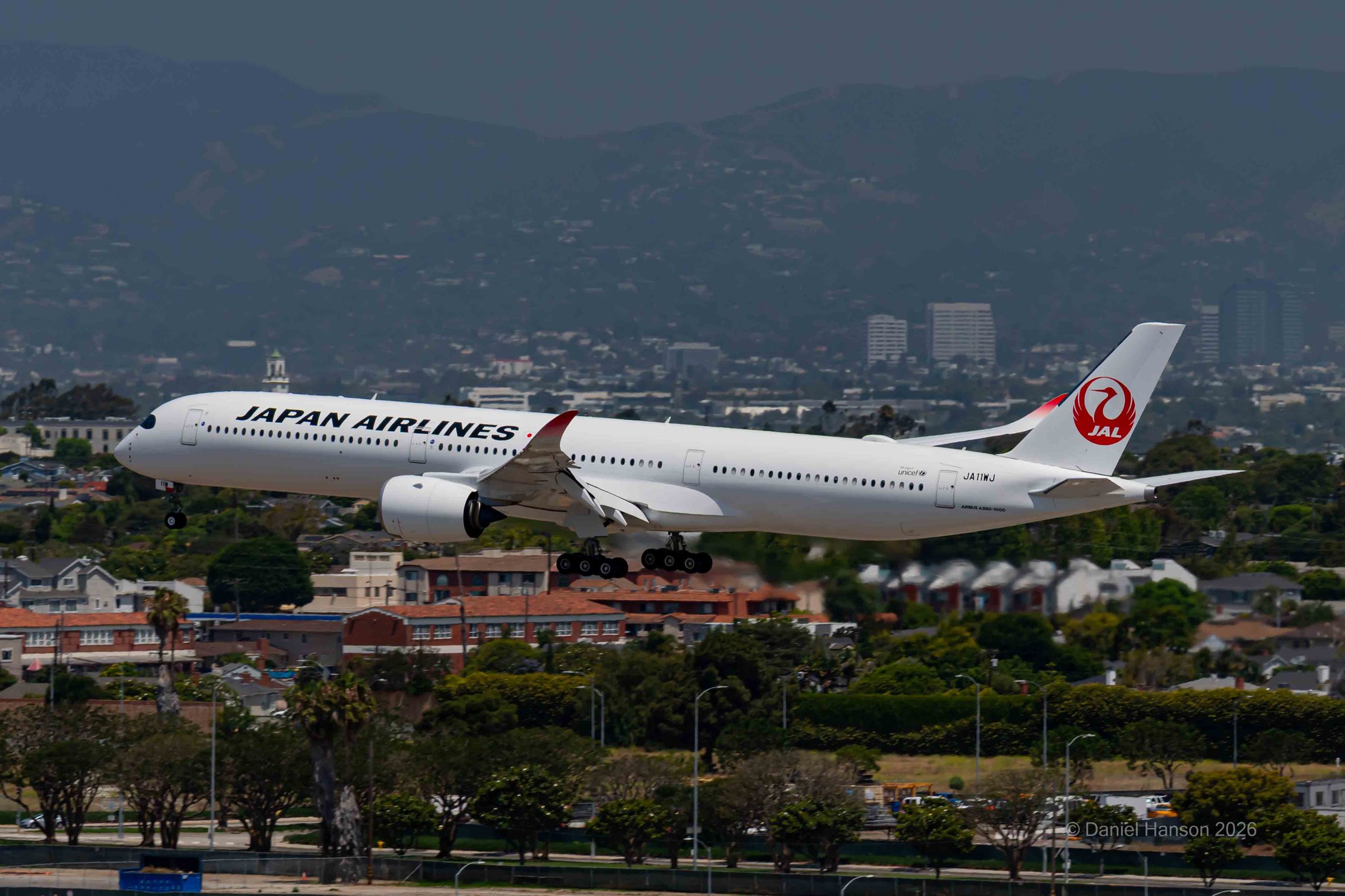 Pictures of JAL Airbus A350-1000 (JA01WJ) before departure to New