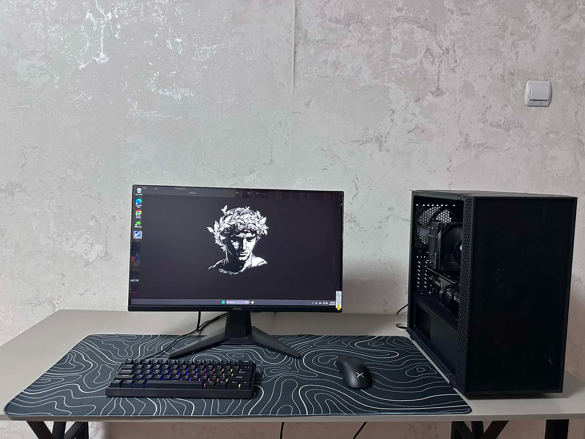 i5 14400F 32GB Ram RTX 3070 8GB MSI 240Hz CPU: I5 14400F , 2.5Ghz 