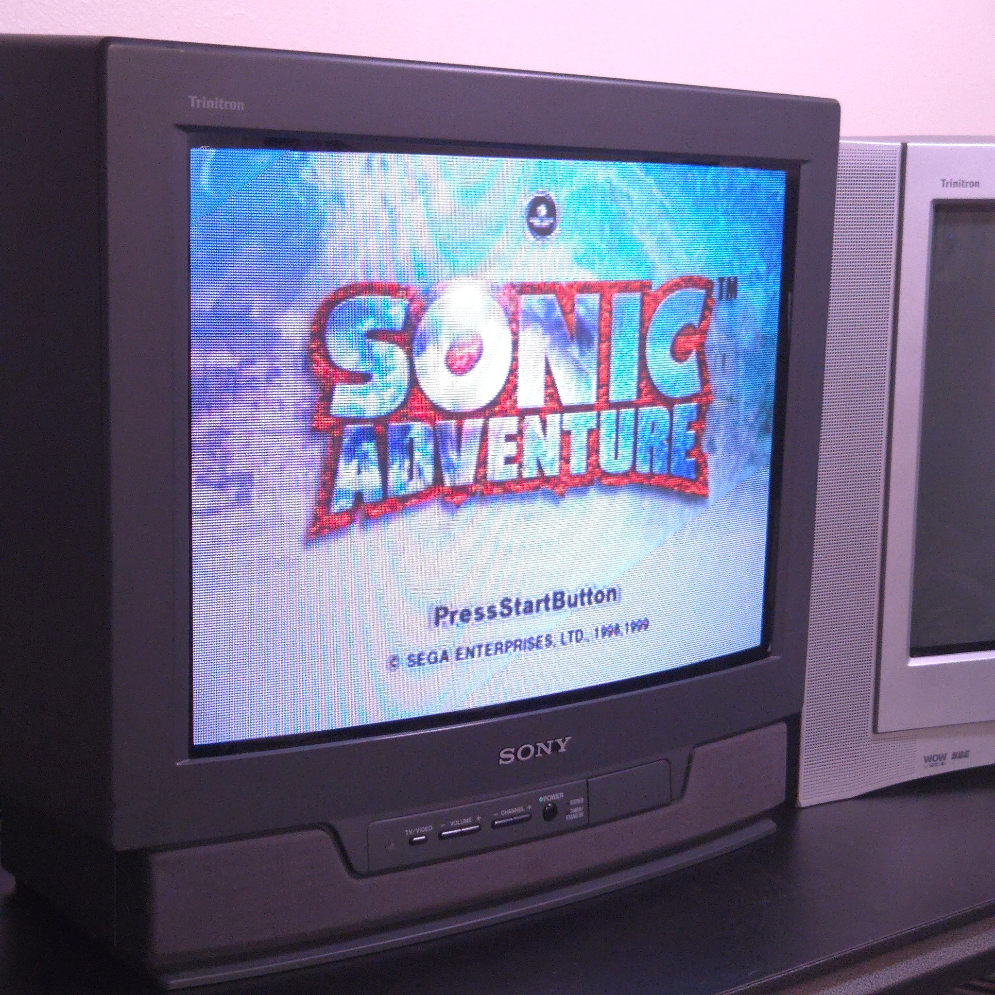 Restored Sony KV-20TS29 TV with composite and S-Video