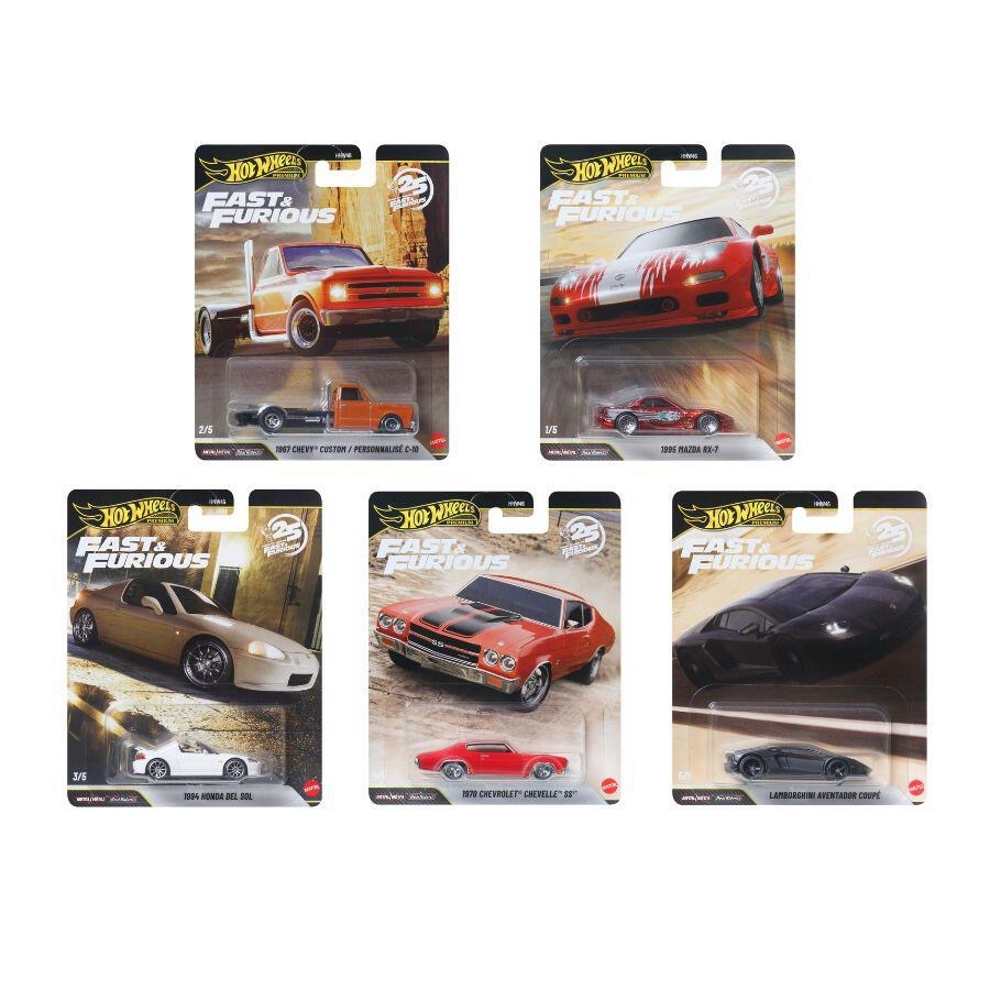 Hot Wheels Fast and Furious 2026 - Mix 2 This set consists: 1