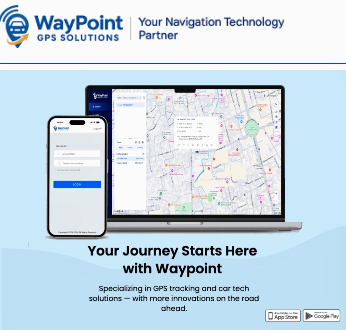 WayPoint GPS •Dashcams •Car Accessories | Cebu City