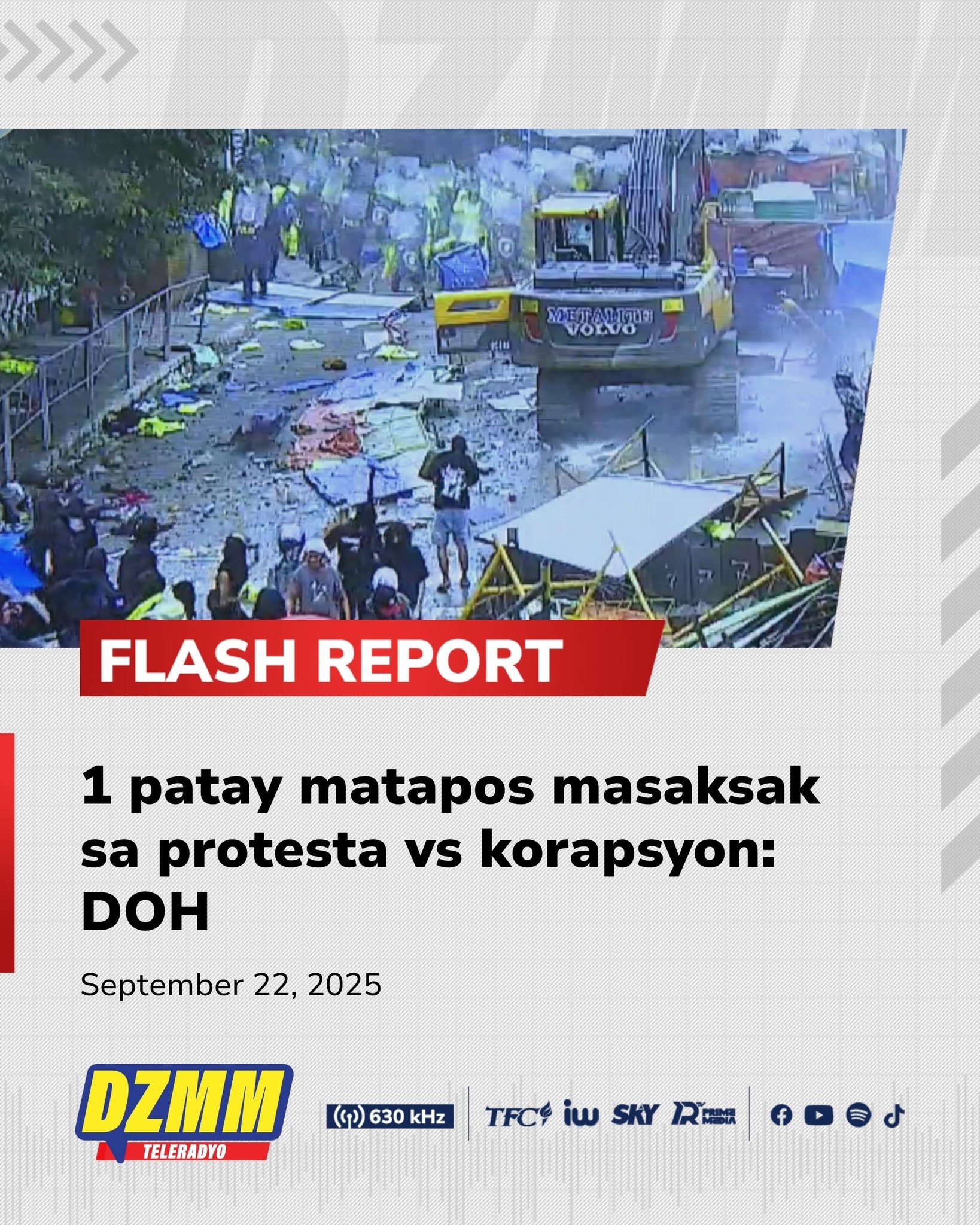 DZMM - FLASH REPORT: Kinumpirma ng DOH na dead on arrival ang isang ...