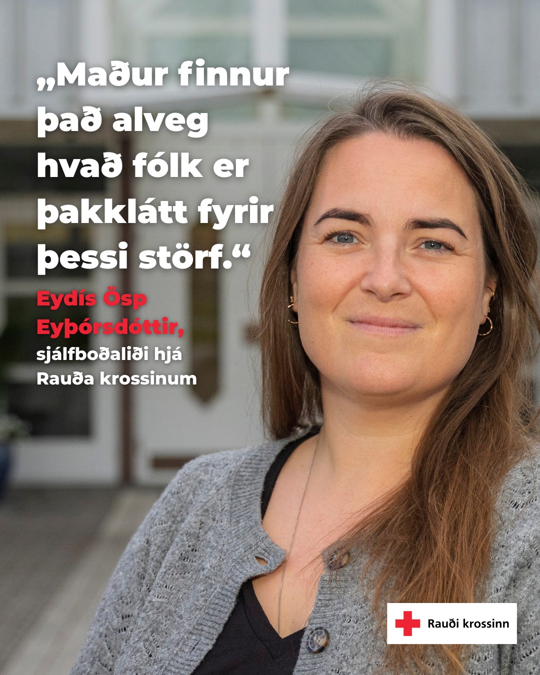 Rauði - 📍 Eyjafjörður | „Sjálfboðaliðastörf fyrir Rauða krossinn hafa ...