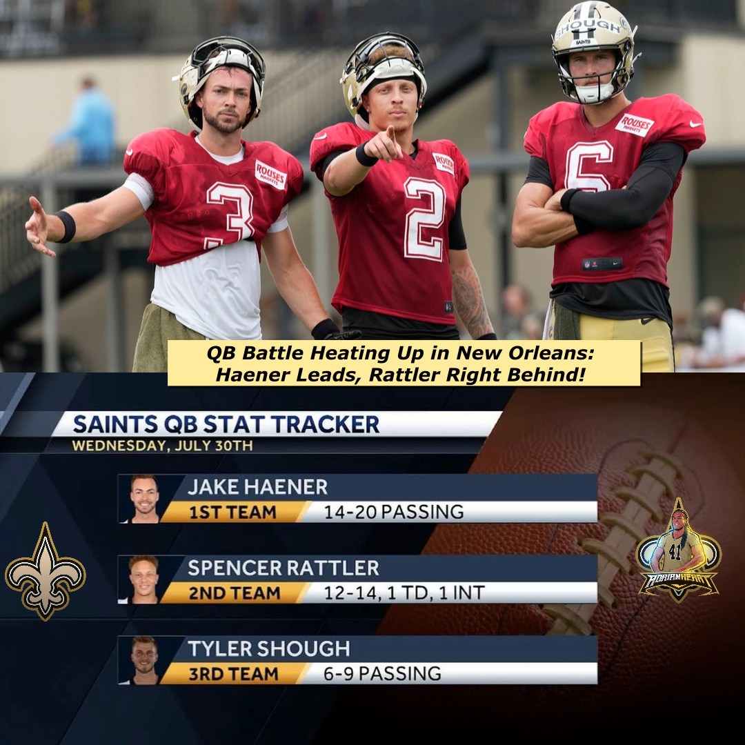 Adrian - Who Dat Nation the QB Battle Heating Up in New Orleans: Haener ...