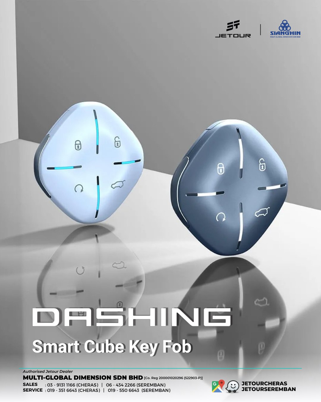 Jetour Cheras - [Jetour Dashing | Smart Cube Key Fob] The... | Facebook