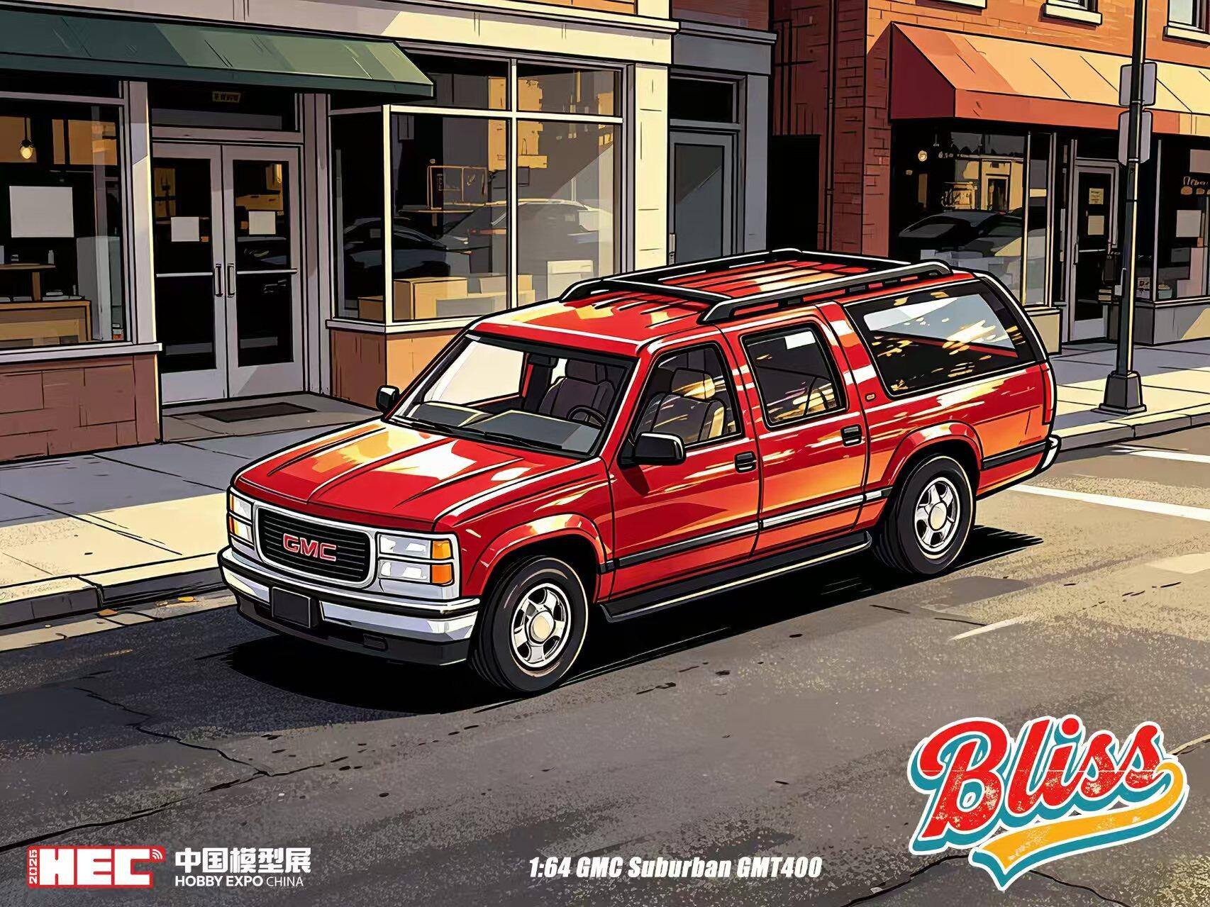 Bliss Model HEC 2026 Exclusives - Suburban GMT400 #Diecast