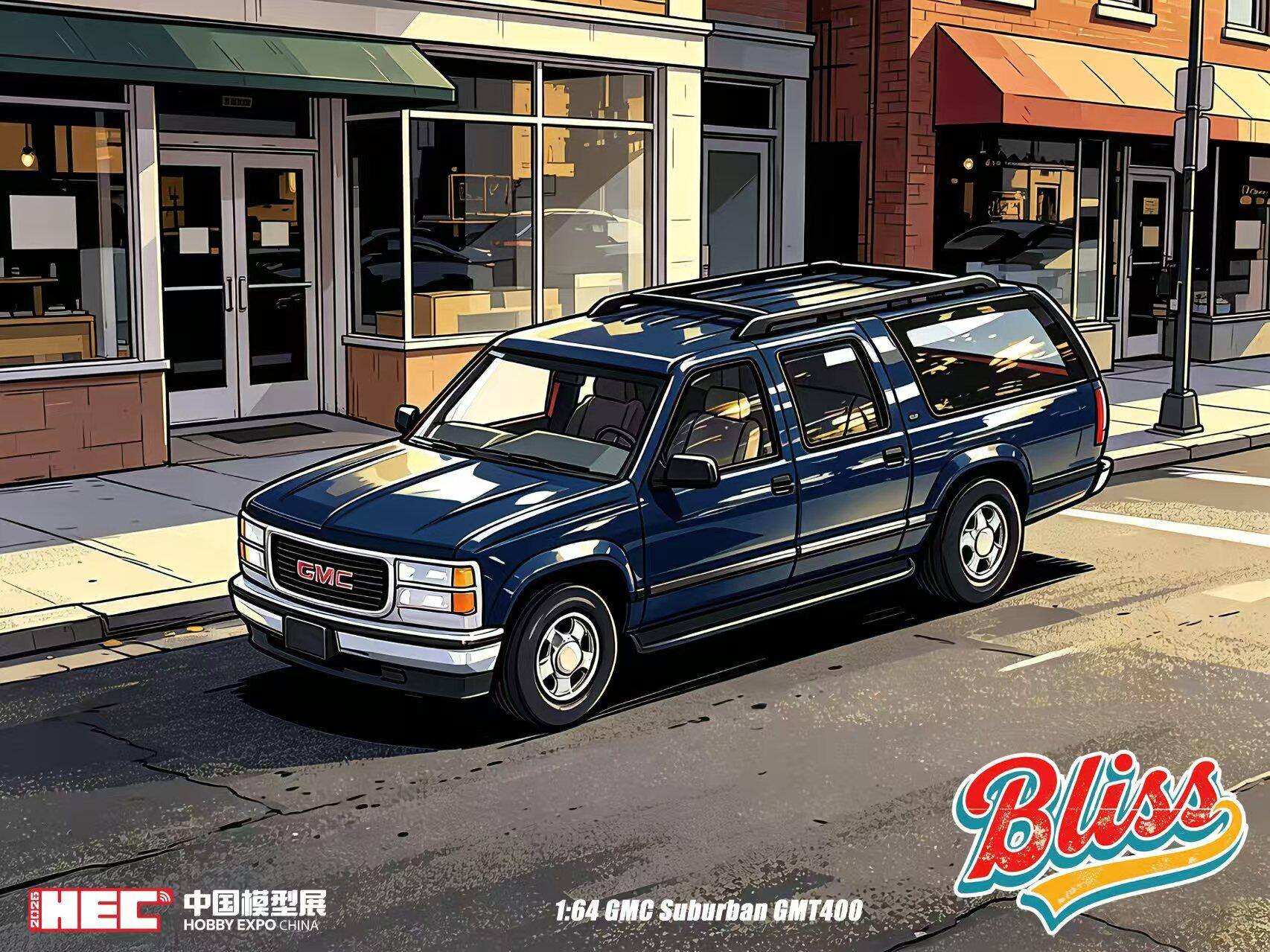 Bliss Model HEC 2026 Exclusives - Suburban GMT400 #Diecast