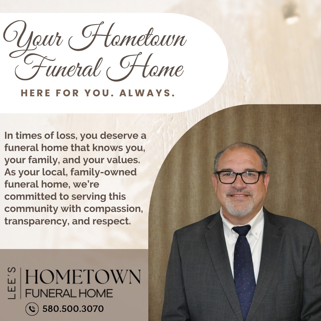 Lee Hometown Funeral Home | Clinton OK