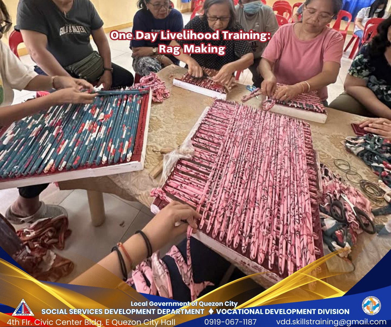 QC SSDD Skills Training Program | Quezon City
