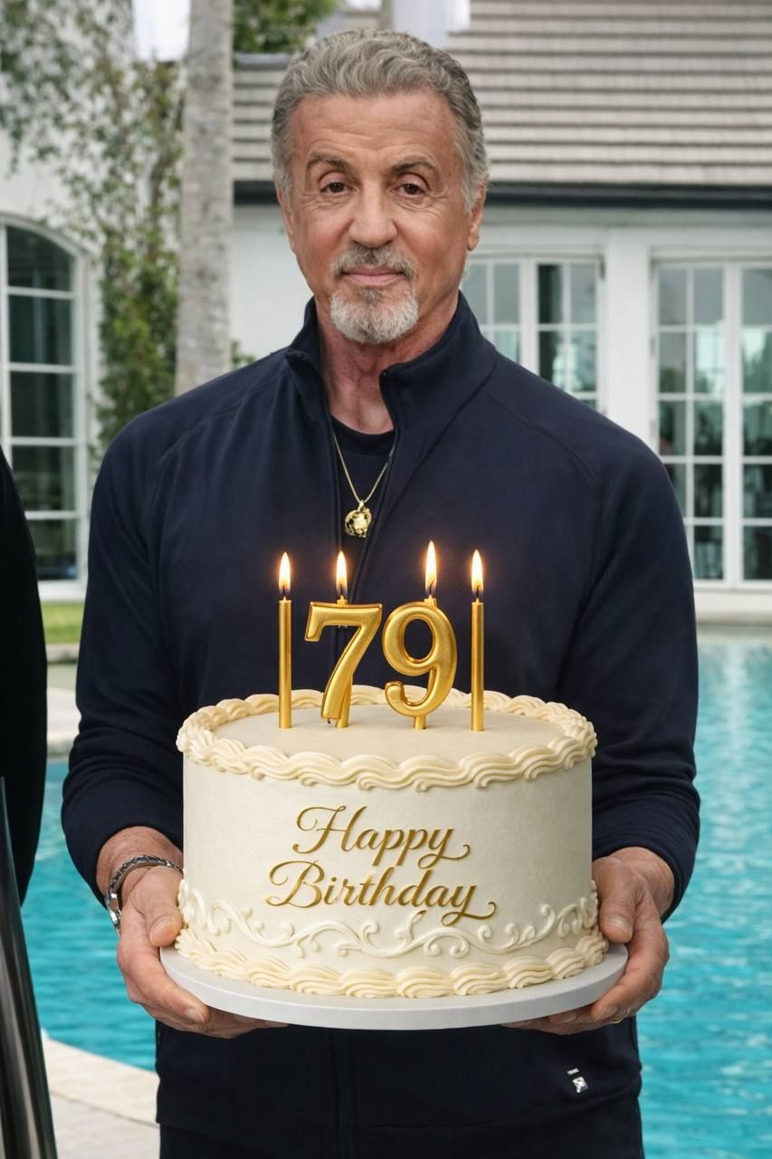 City - Happy 79th Birthday to the Legendary Sylvester Stallone 🎂🍕🍾💵 ...
