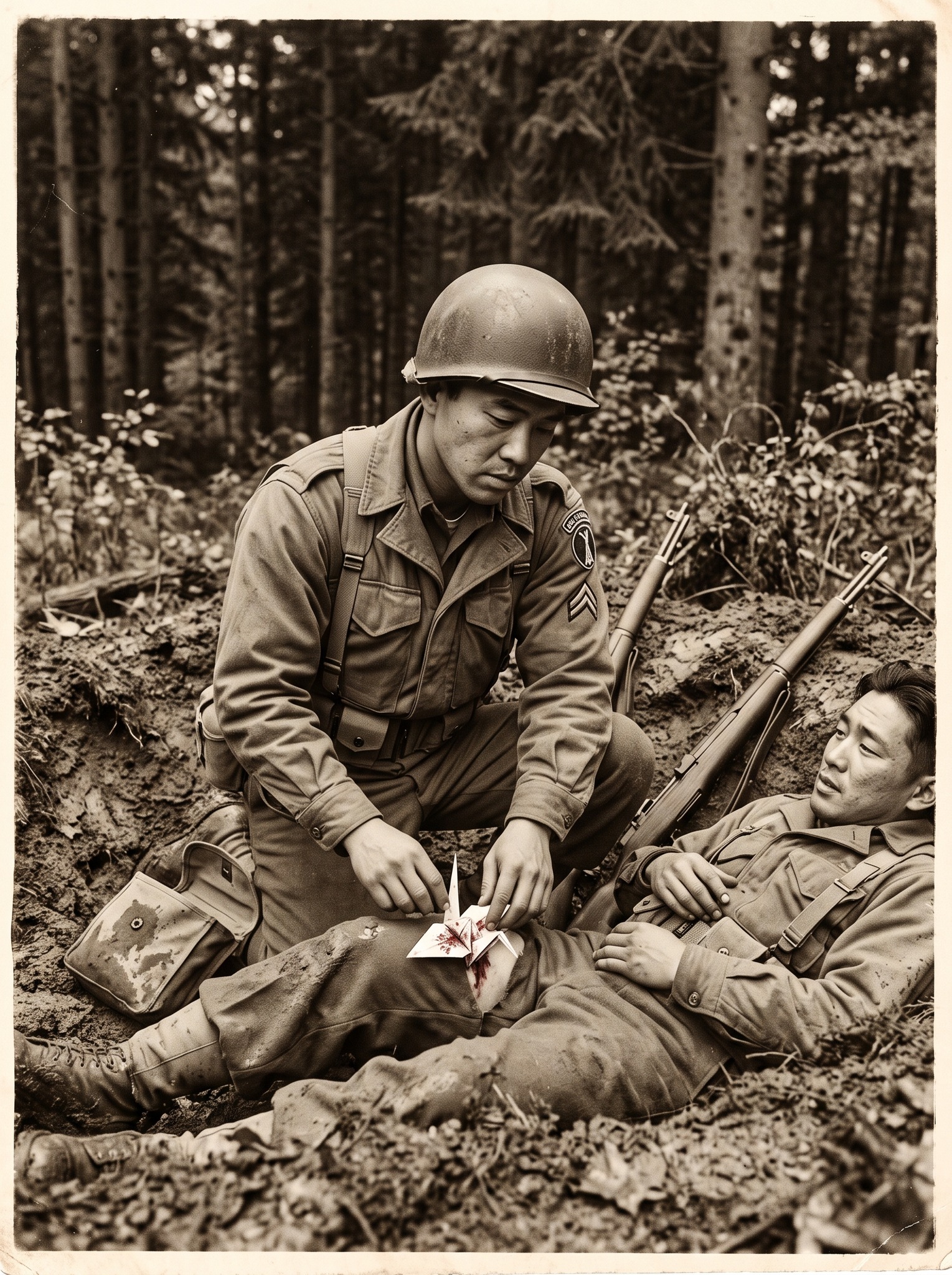 Colonel Jimmie Kanaya, 442nd Regimental Combat Team medic, became